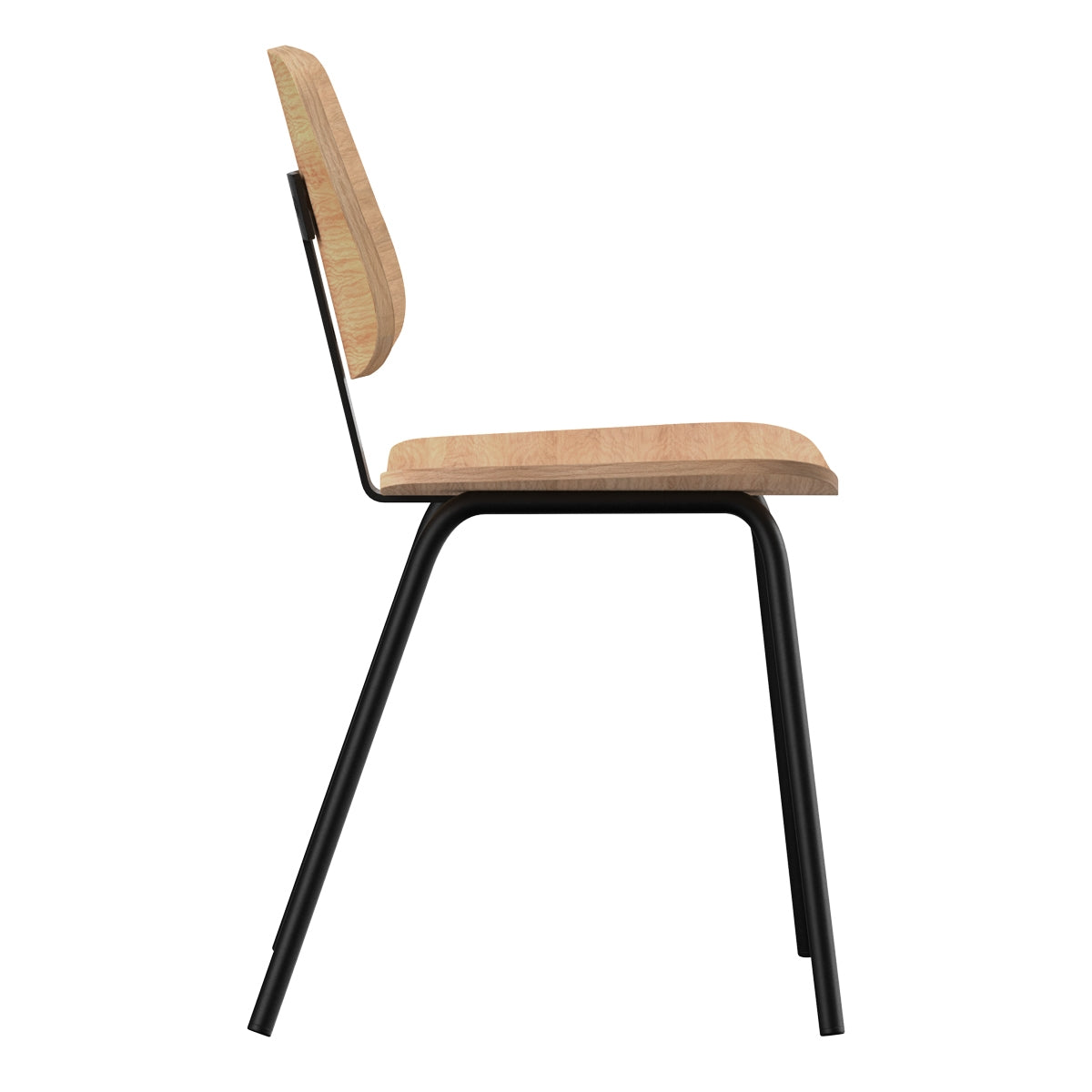 acheter chaise en bois plaque frene et metal
