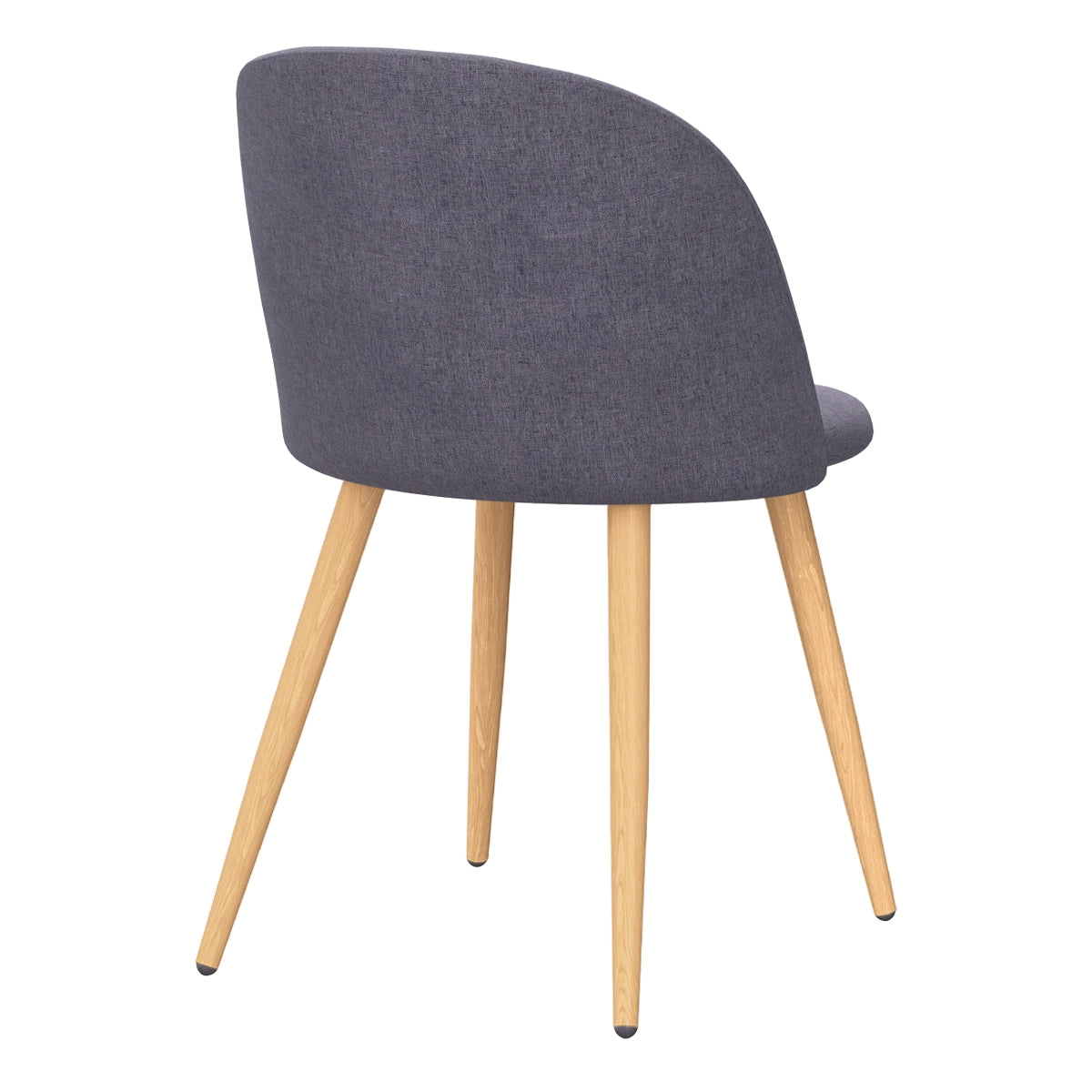 acheter chaise en tissu gris