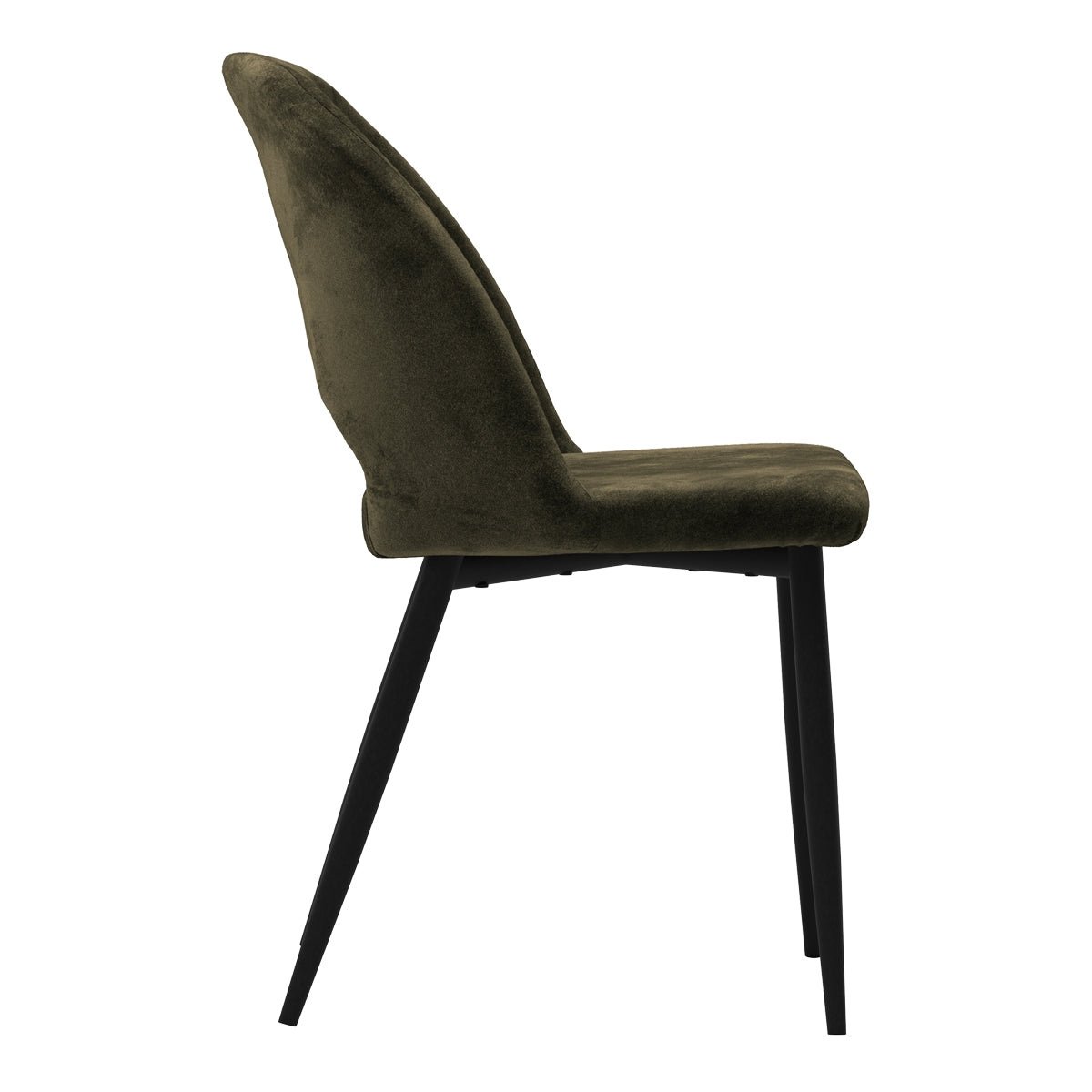 acheter chaise verte velours et metal