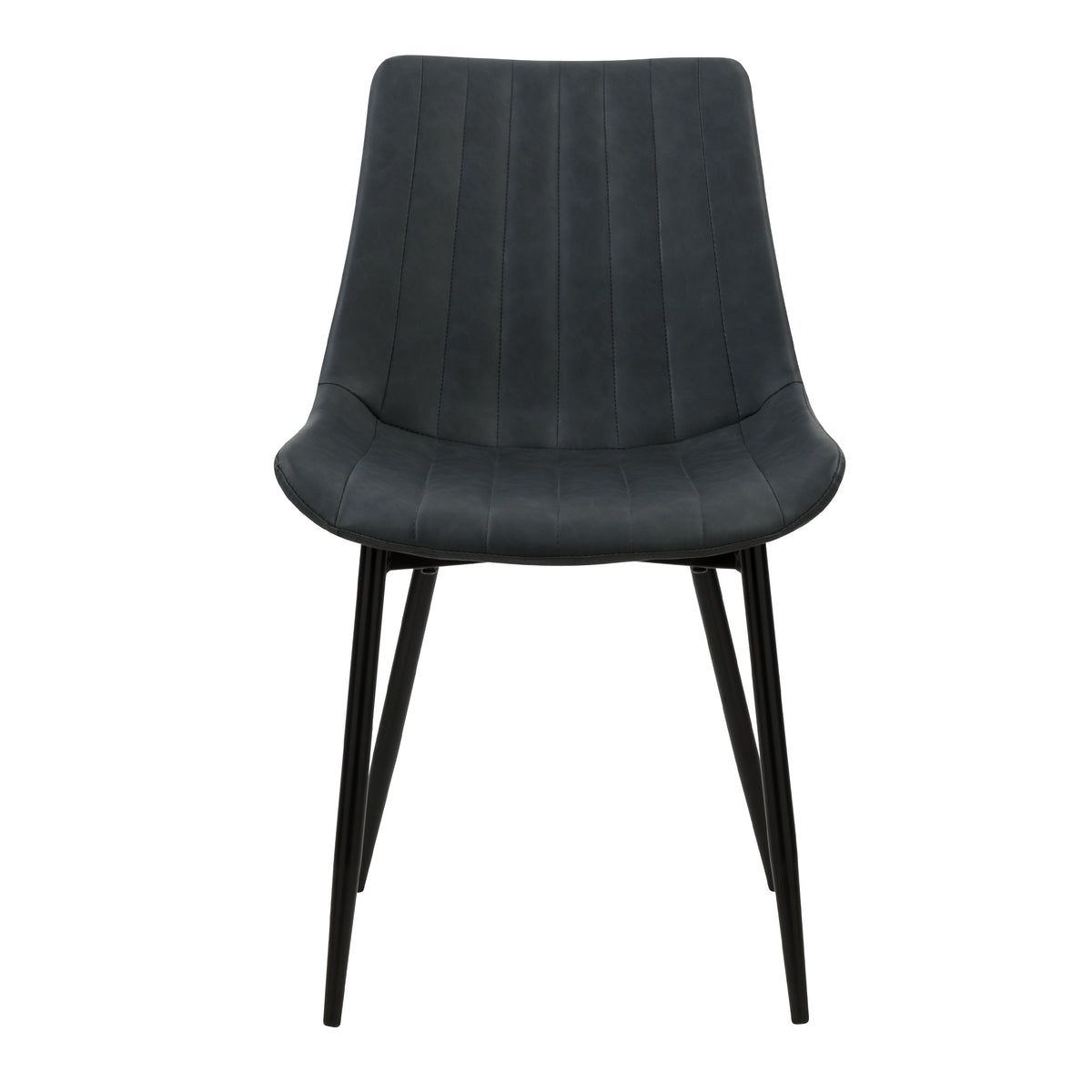 acquistare sedia vintage grigio scuro design