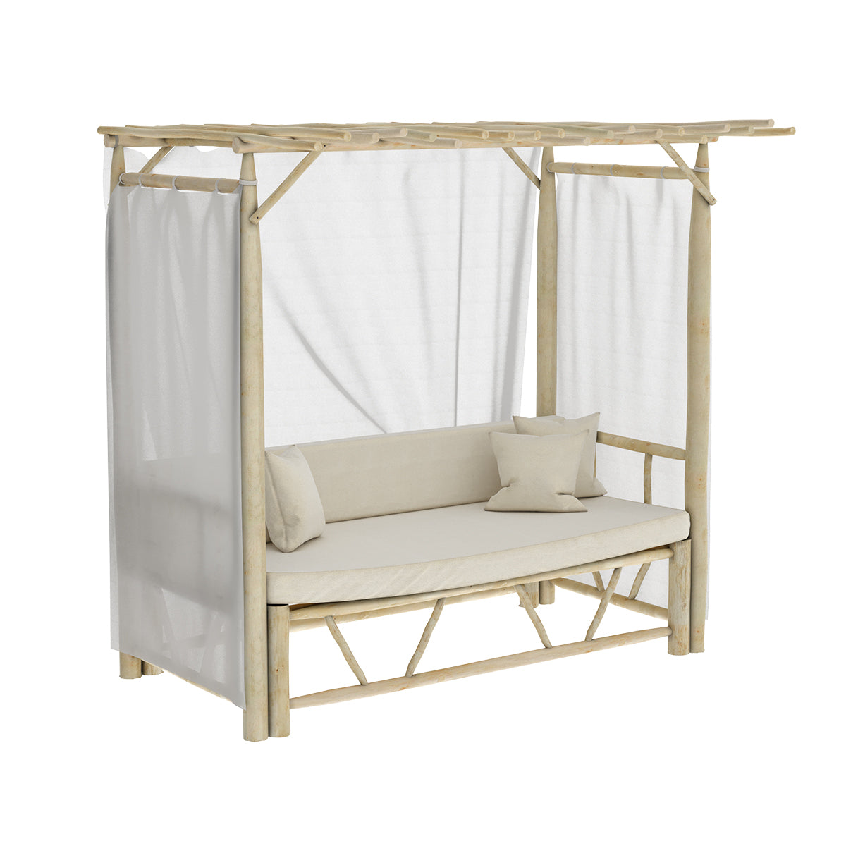 acheter lit baldaquin de jardin