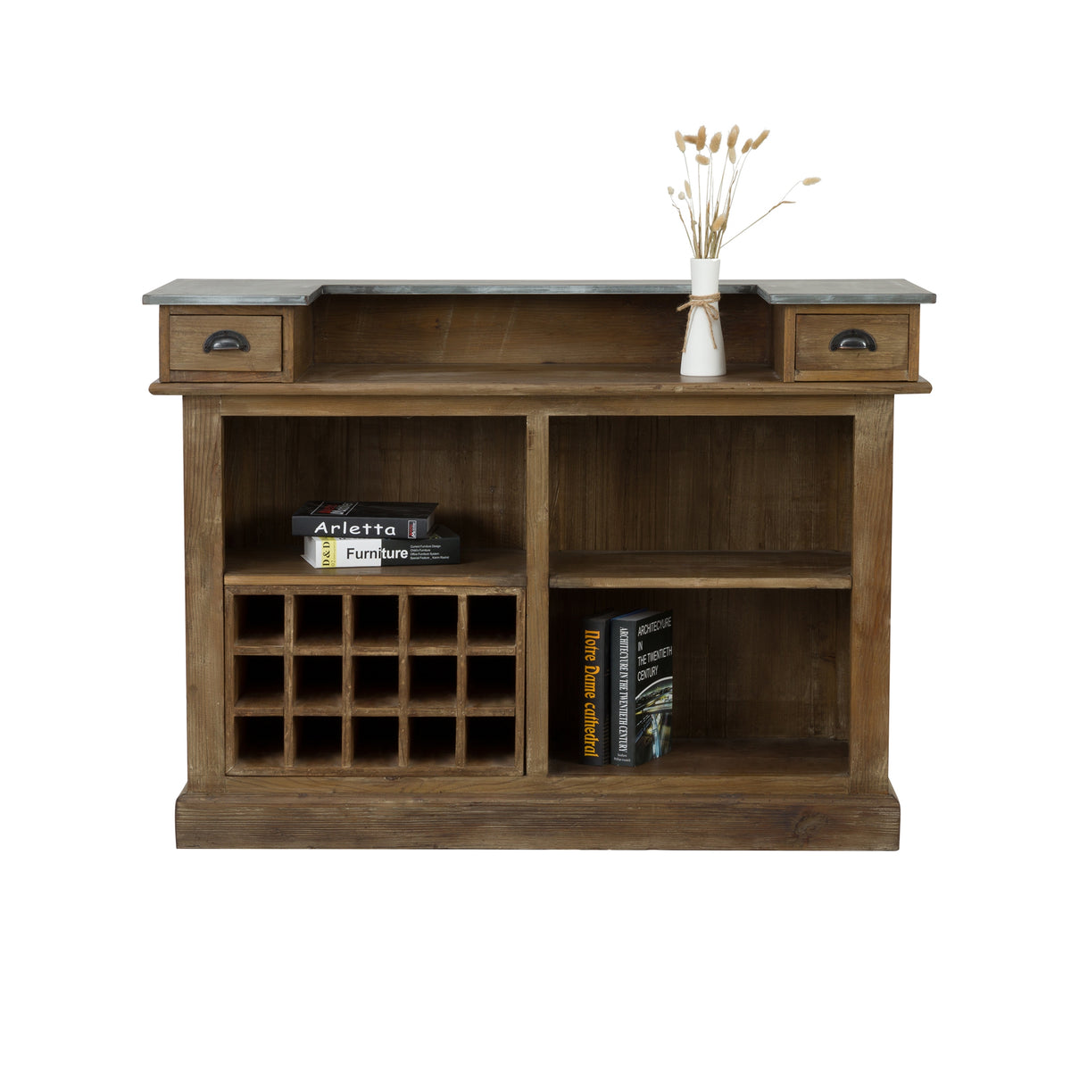 acheter meuble de bar en bois de cedre