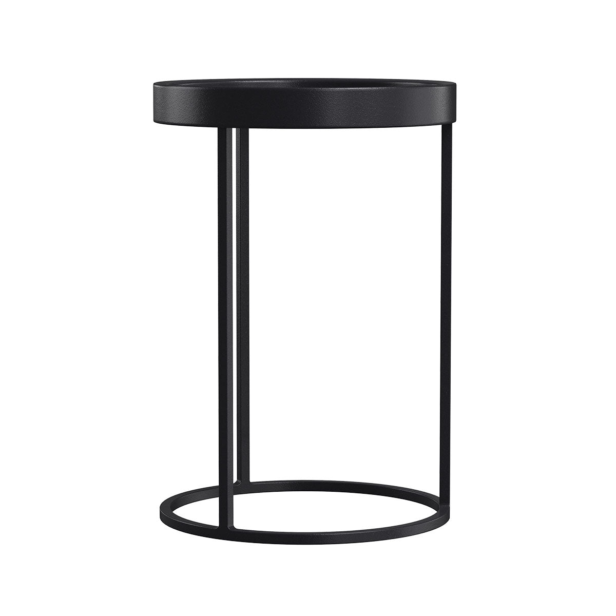 acheter table d appoint en metal noir