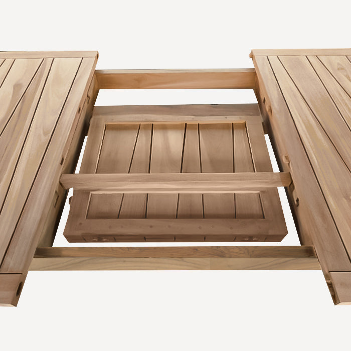 acheter table de jardin en bois de teck