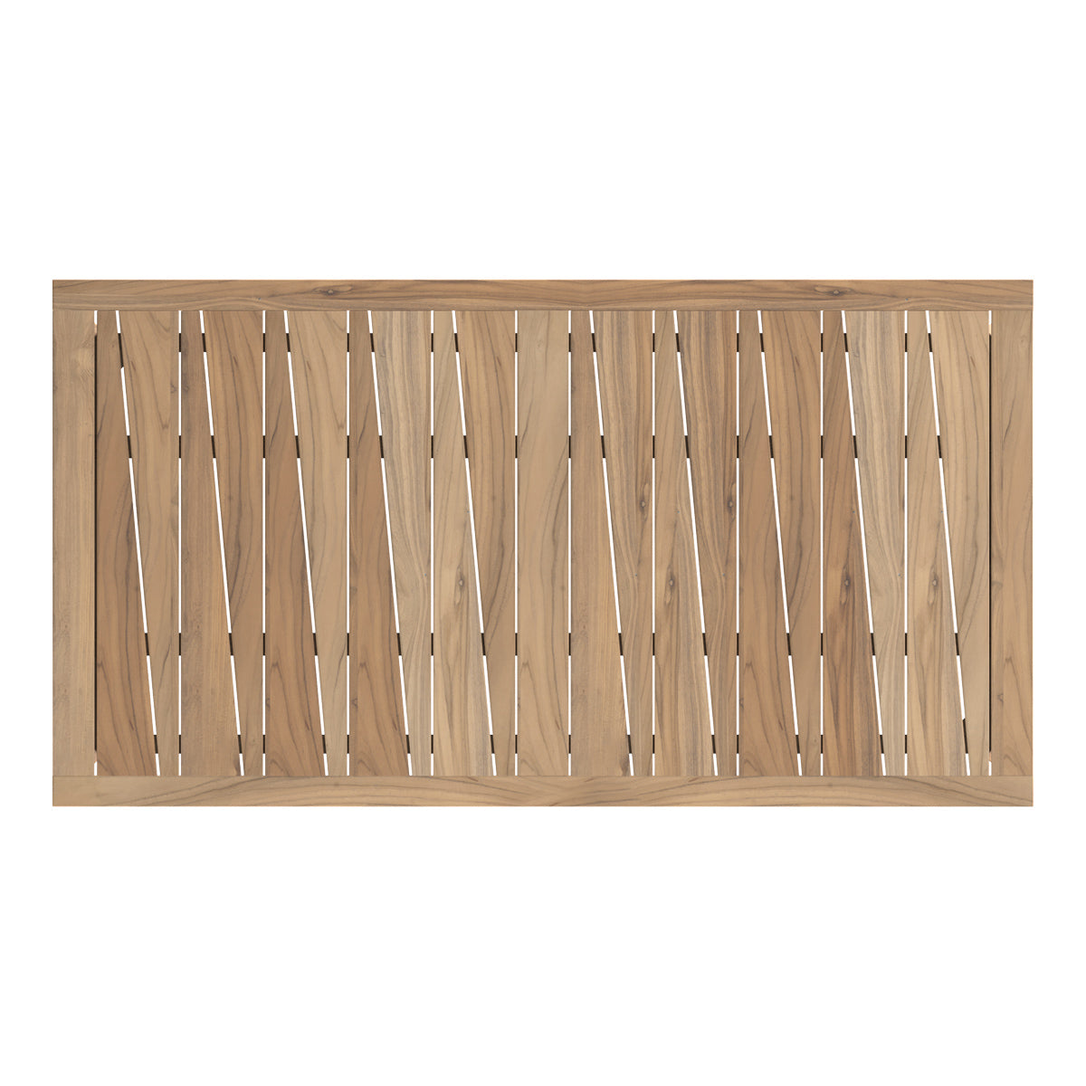 acheter table de jardin extensible bois teck massif