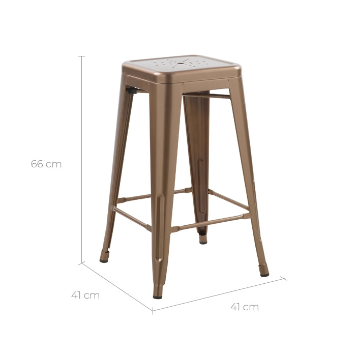 acheter tabouret de bar mat indus