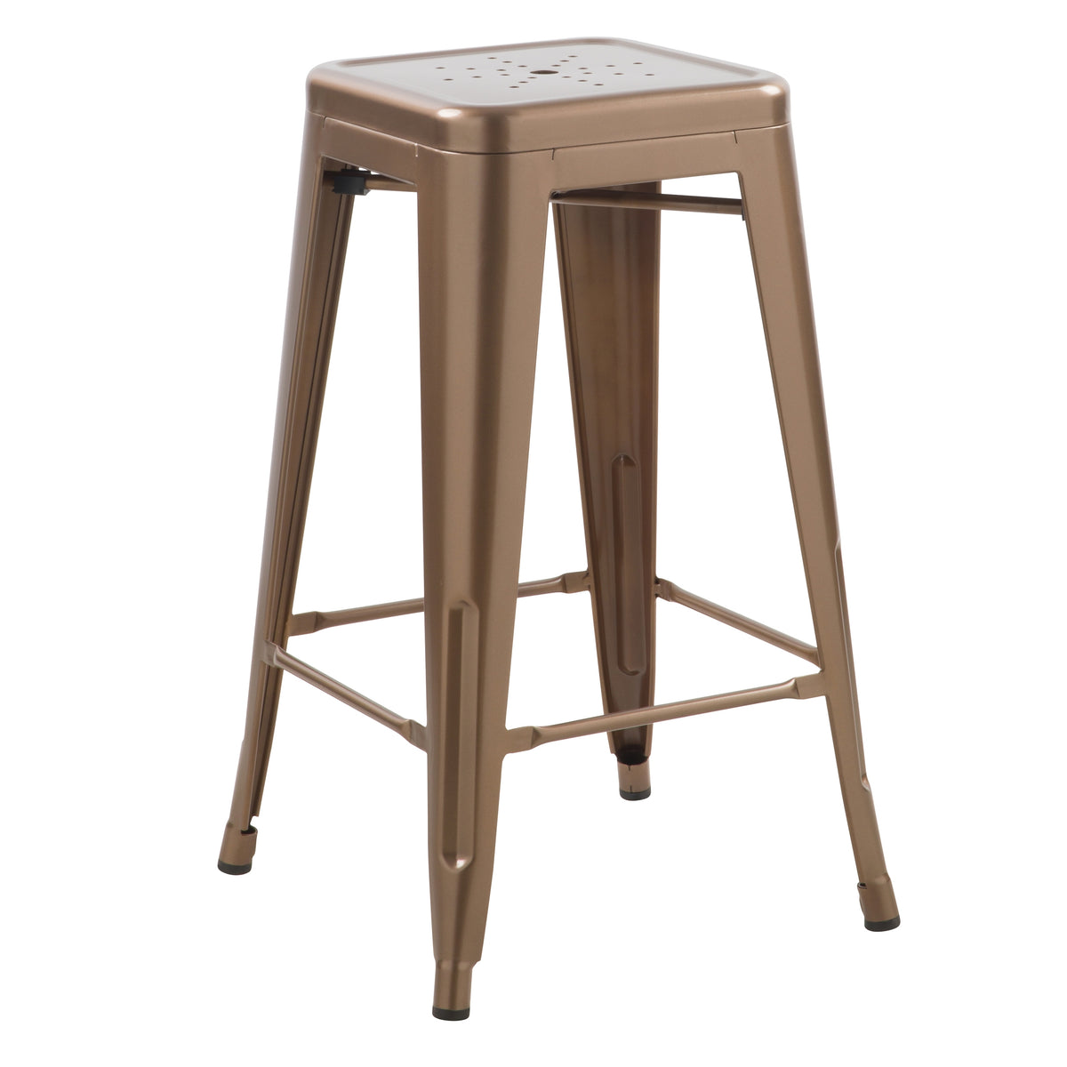 acheter tabouret de bar metal cuivre