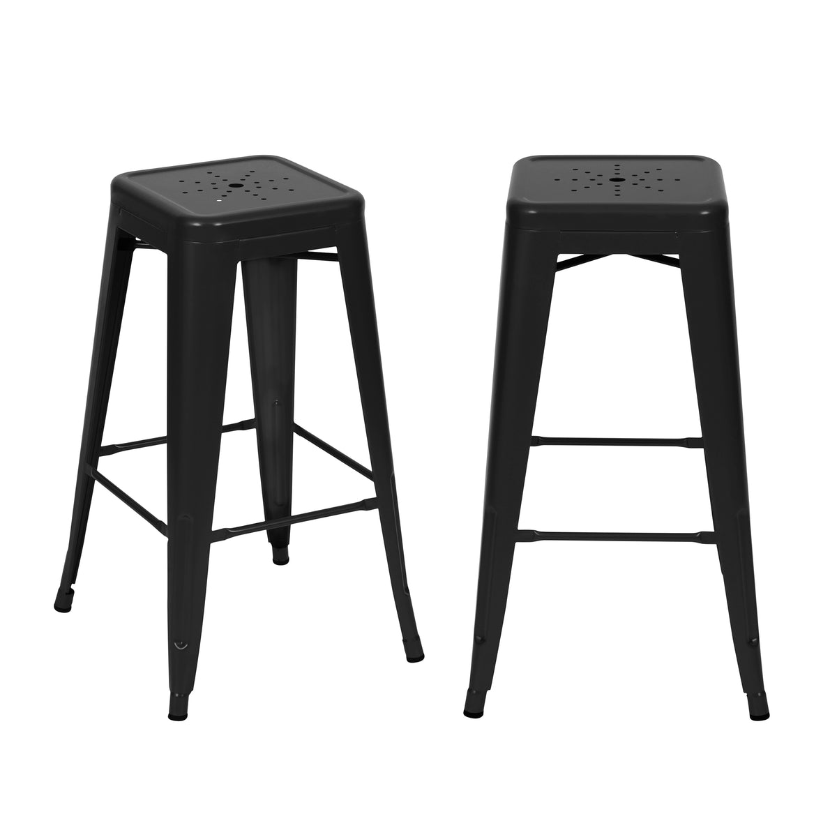 acheter tabouret noir indus