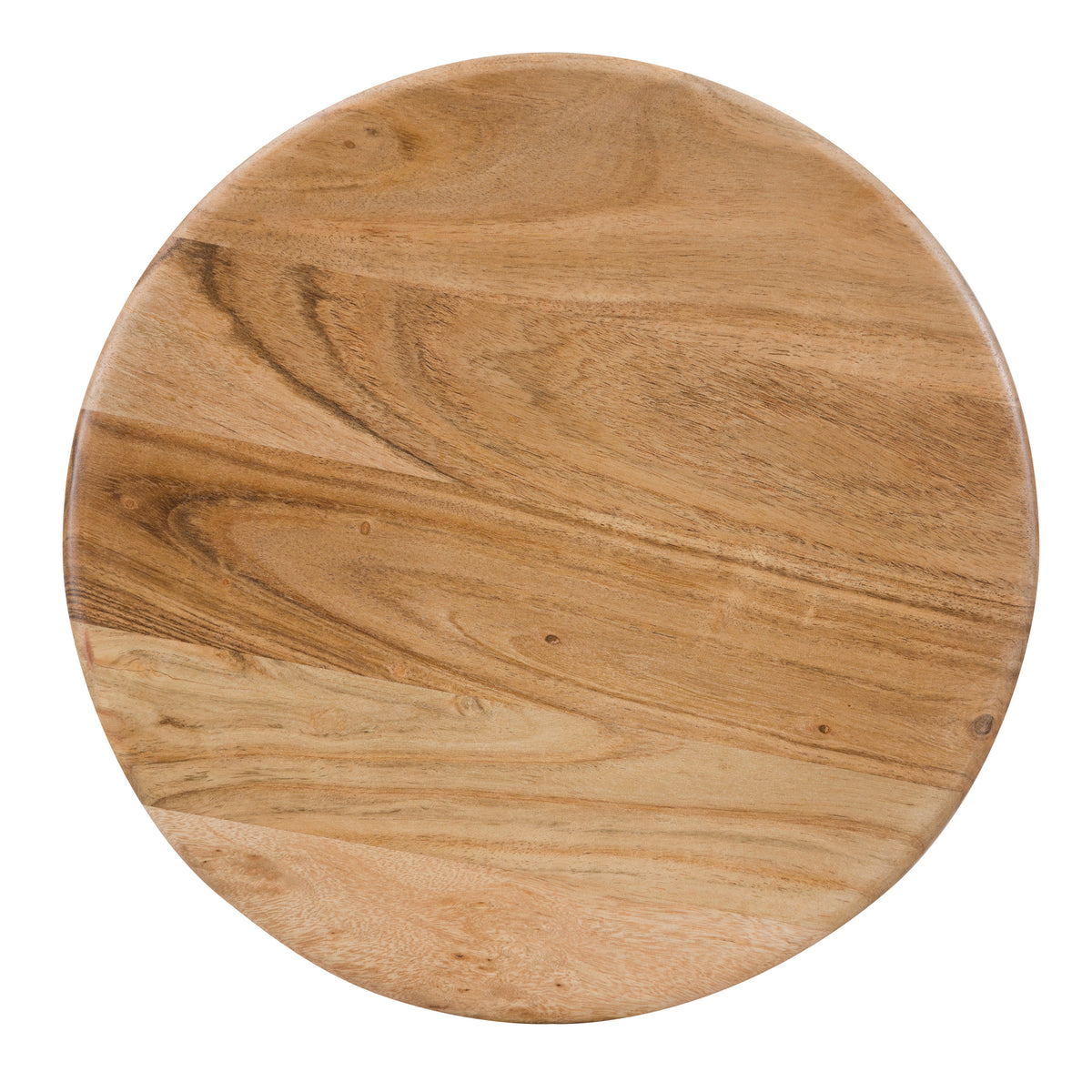 acheter tabouret rond assise bois