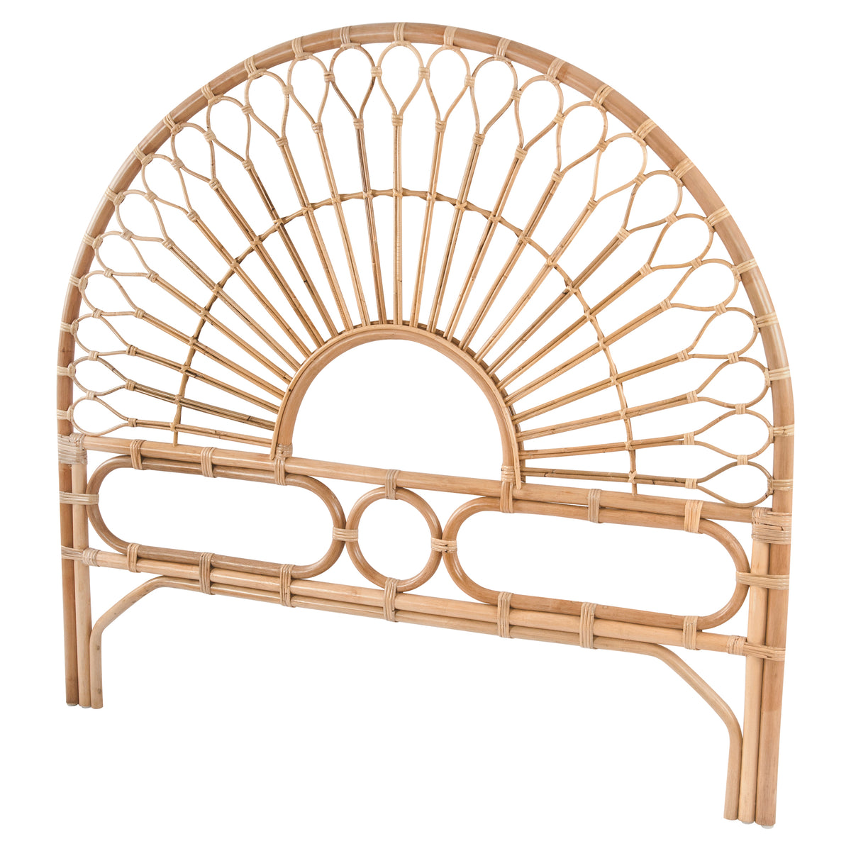 comprare testiera etnica in rattan