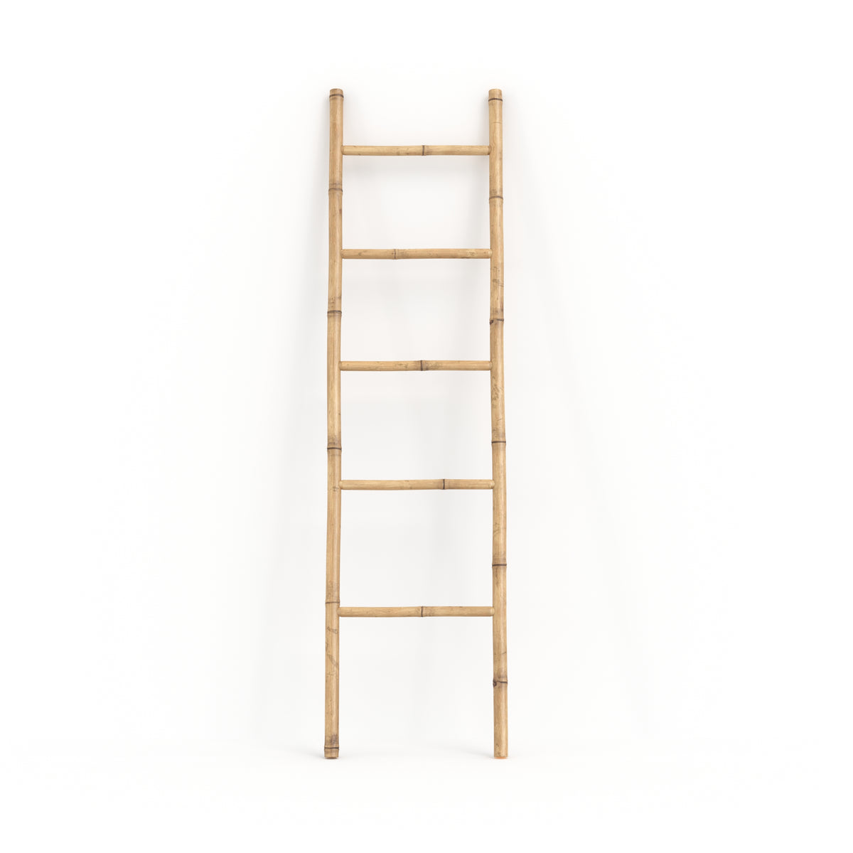 Bami porte serviettes echelle en bambou deco