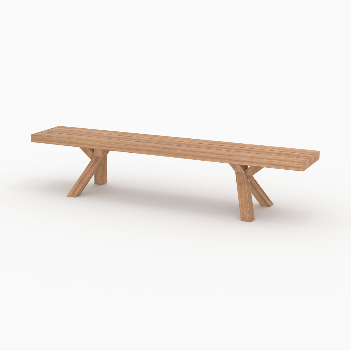 banc de jardin soraya bois de teck 4 personnes
