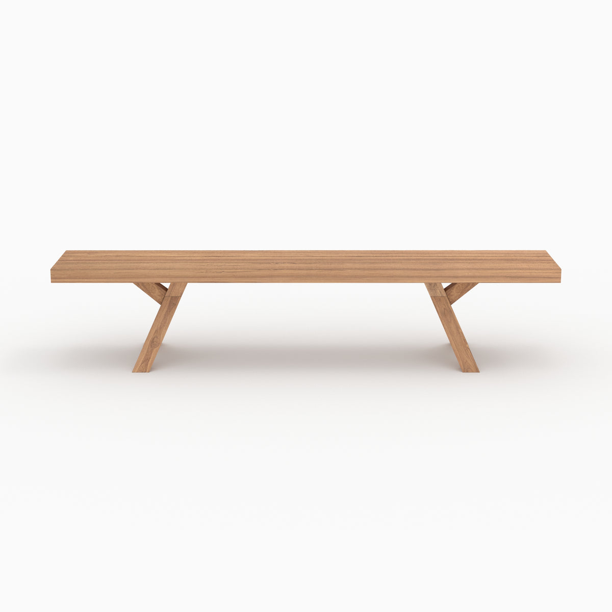 banc de jardin soraya en bois de teck 4 personnes