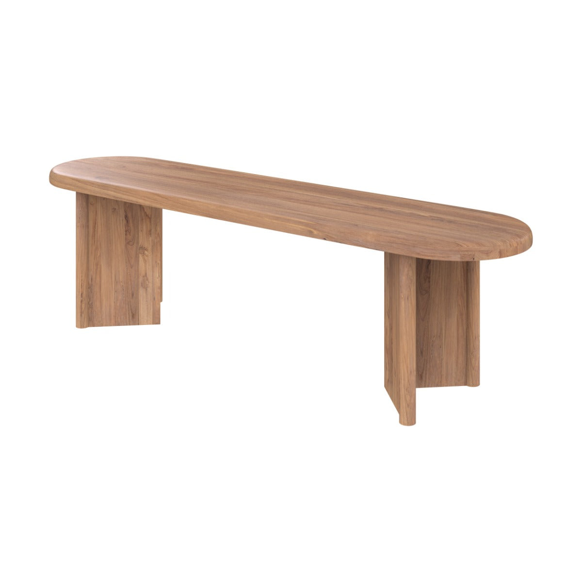 banc en bois de teck 160 cm bana