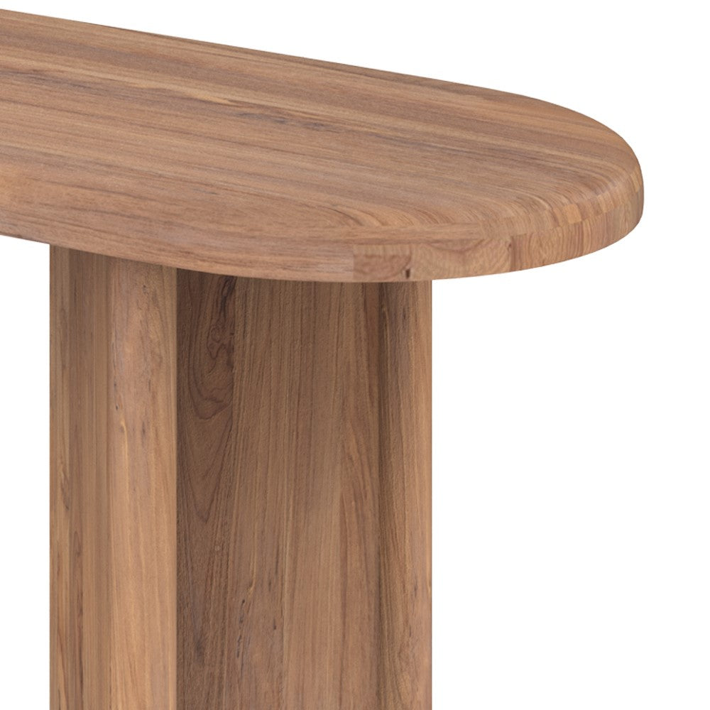 banc en bois de teck recycle 160 cm bana