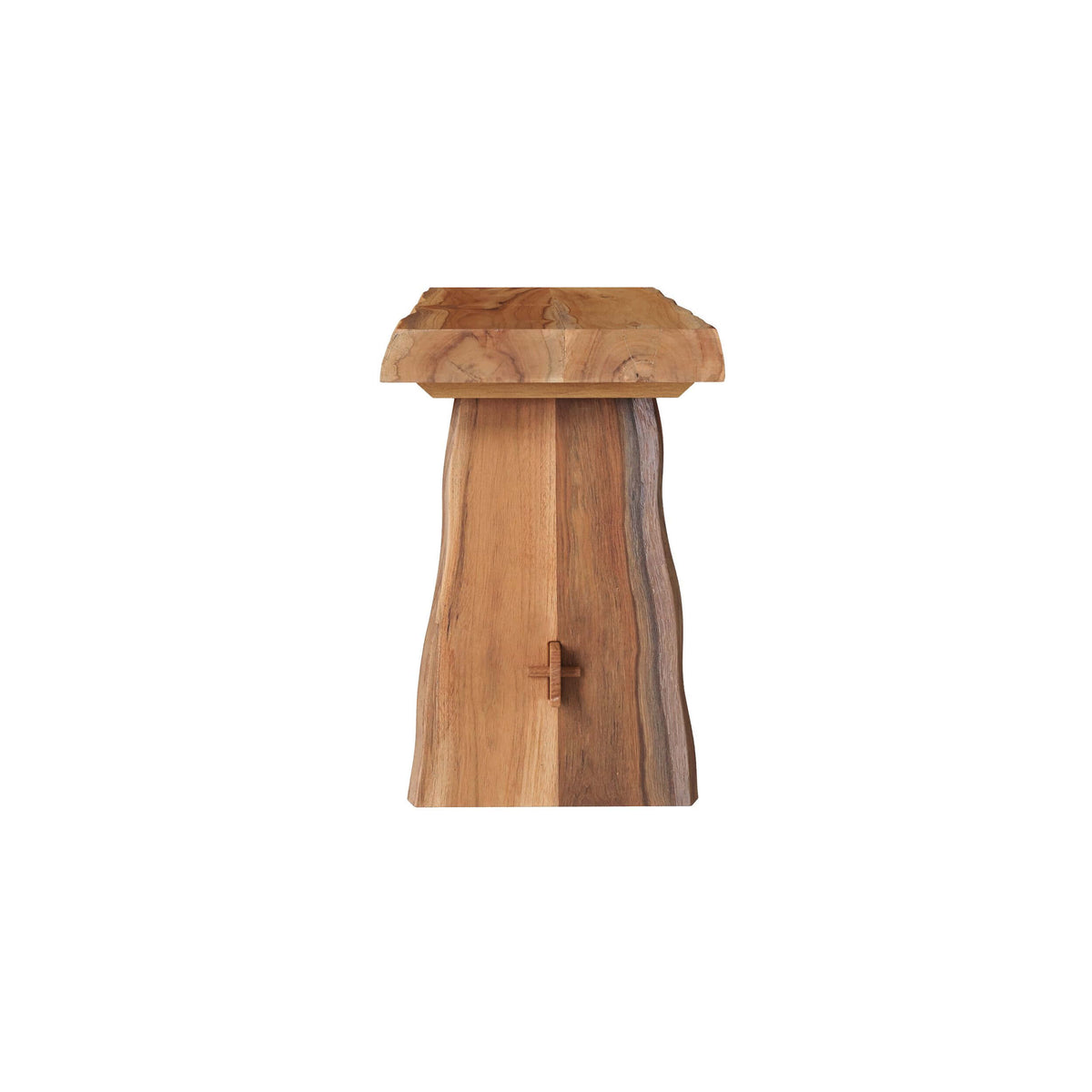 banco in legno di teak riciclato 90 cm vic