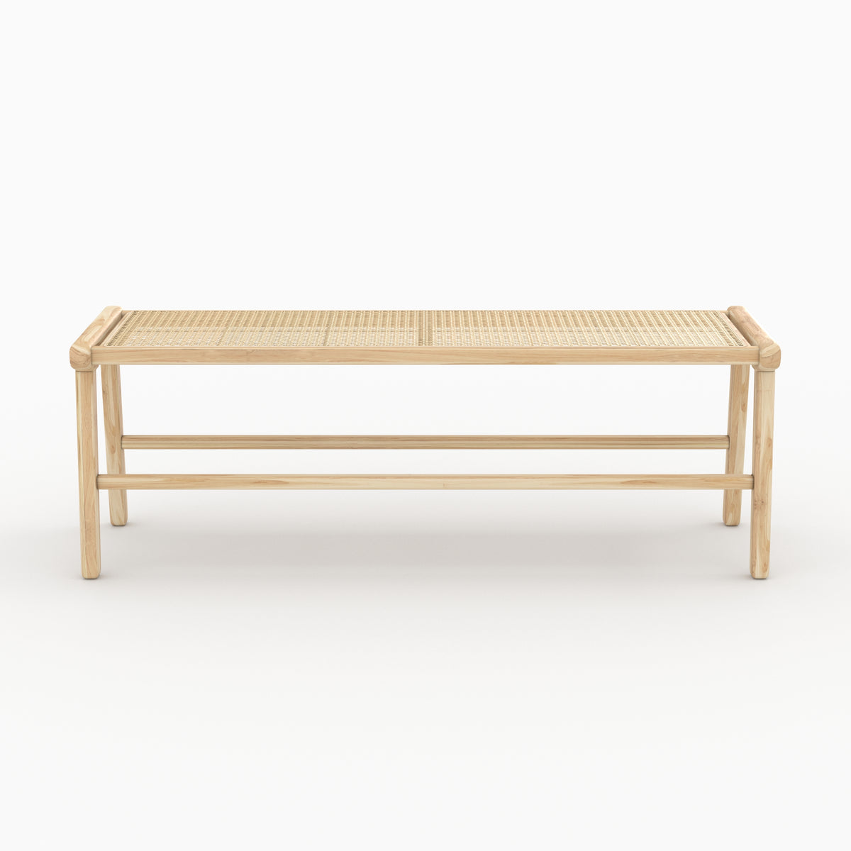 banc kuna 120 cm teck rotin