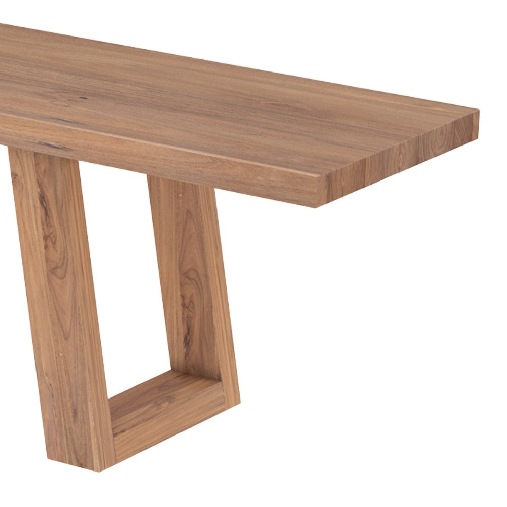 banc marie en bois de teck recycle 240 cm marie
