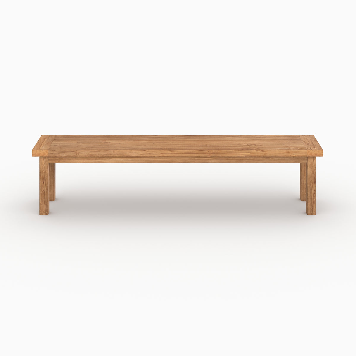 Banc memo longueur 200cm teck recyclé