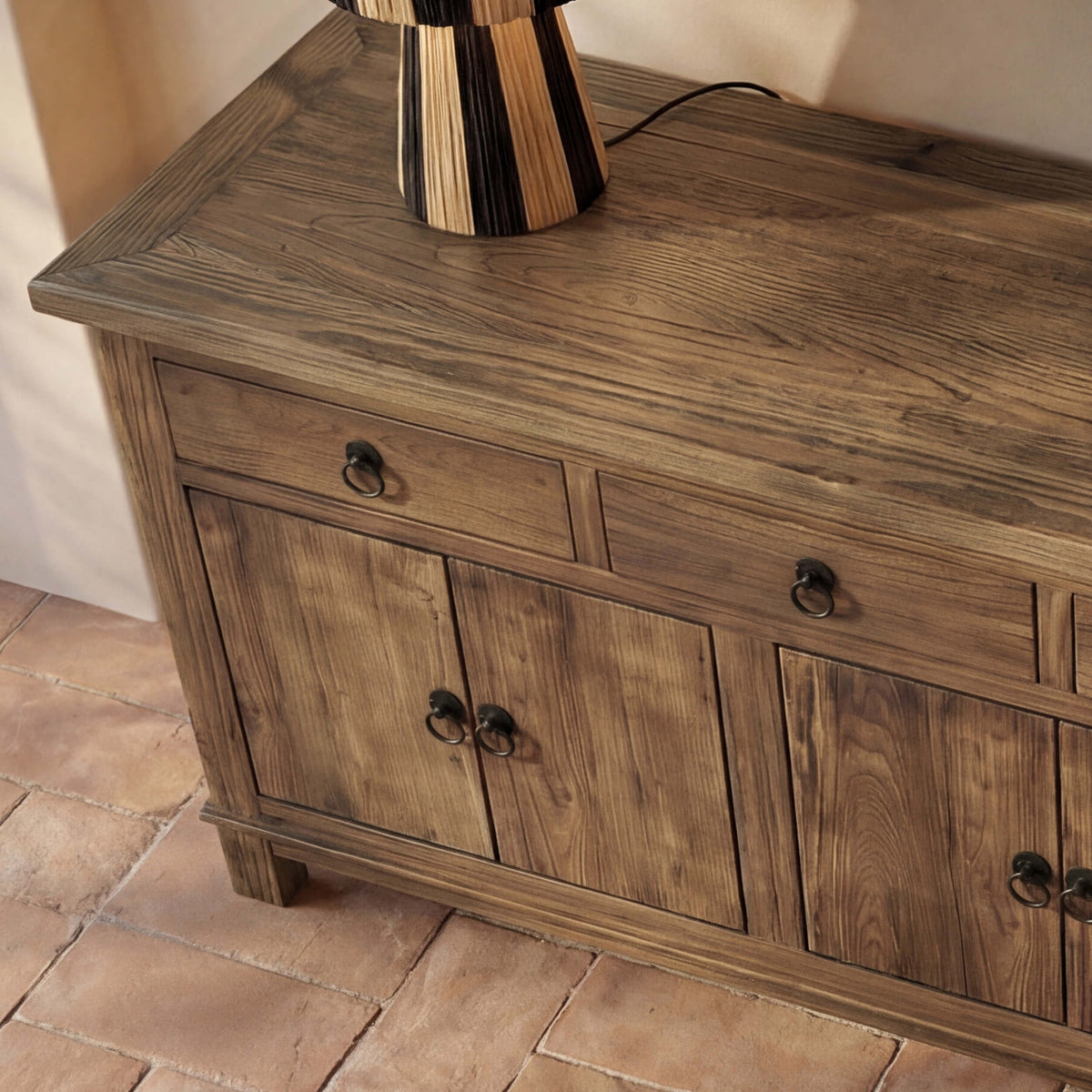 Buffet bois foncé vintage