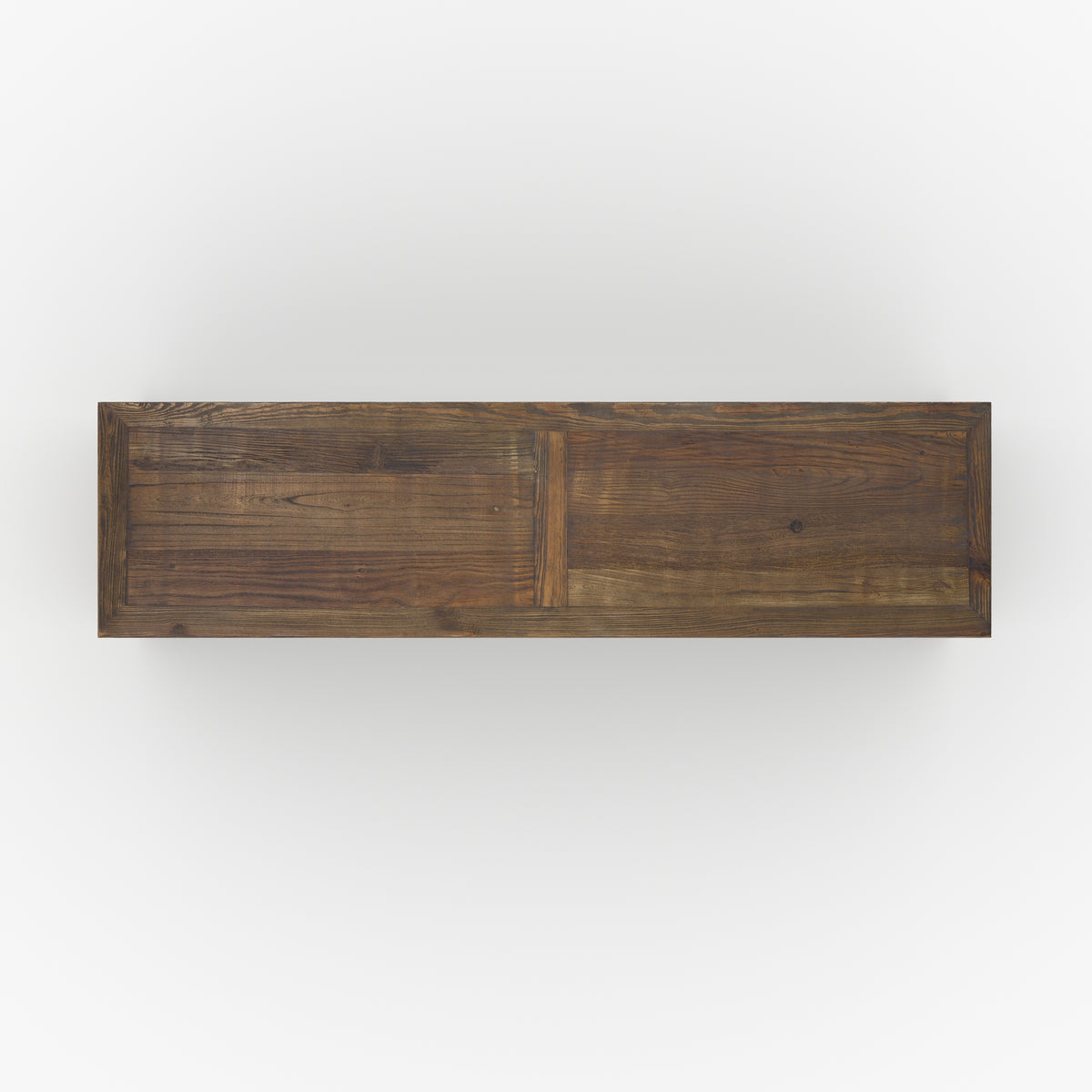 Buffet mastic bois 3 portes 4 tiroirs rangement