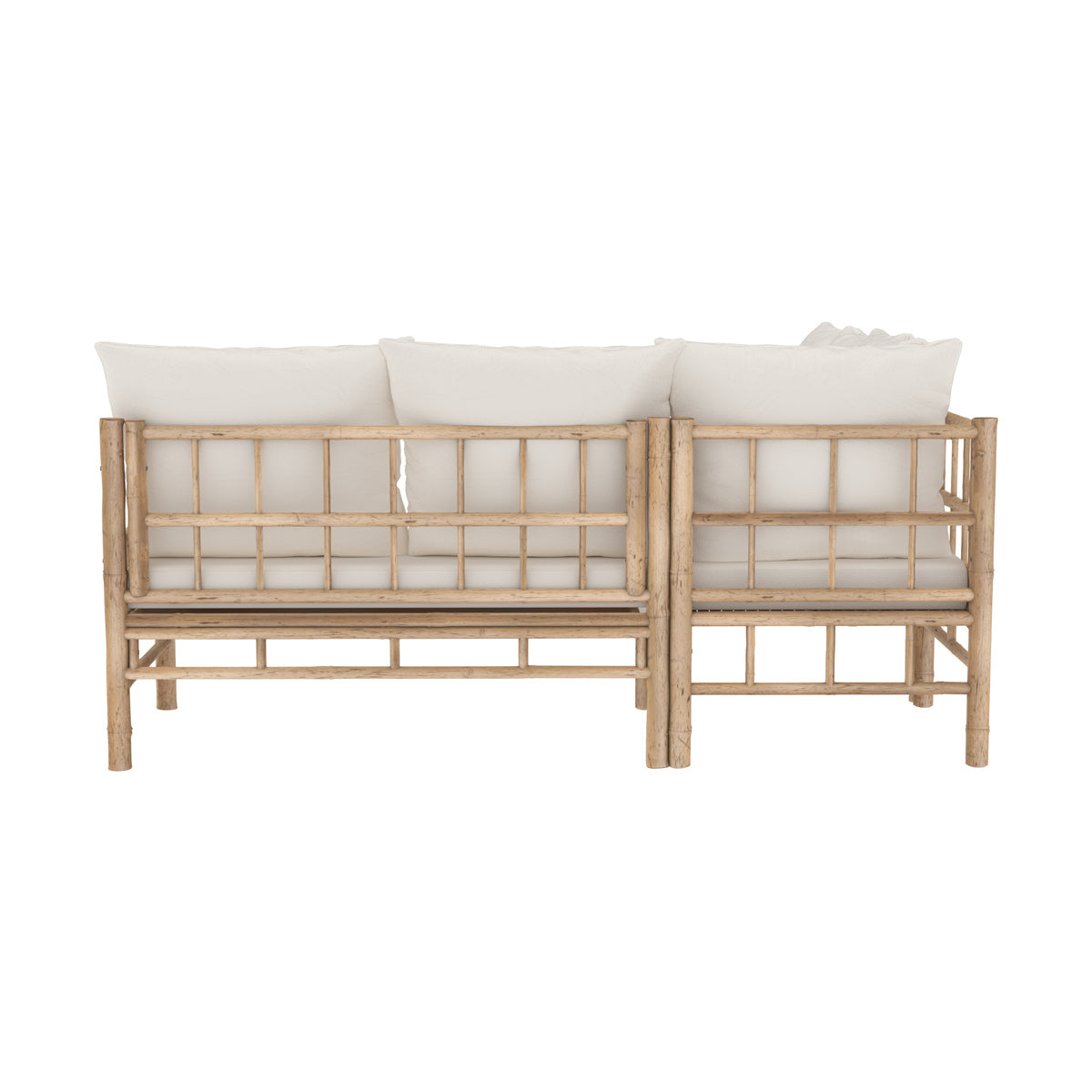 canape de jardin 4 5 places en bambou vadella
