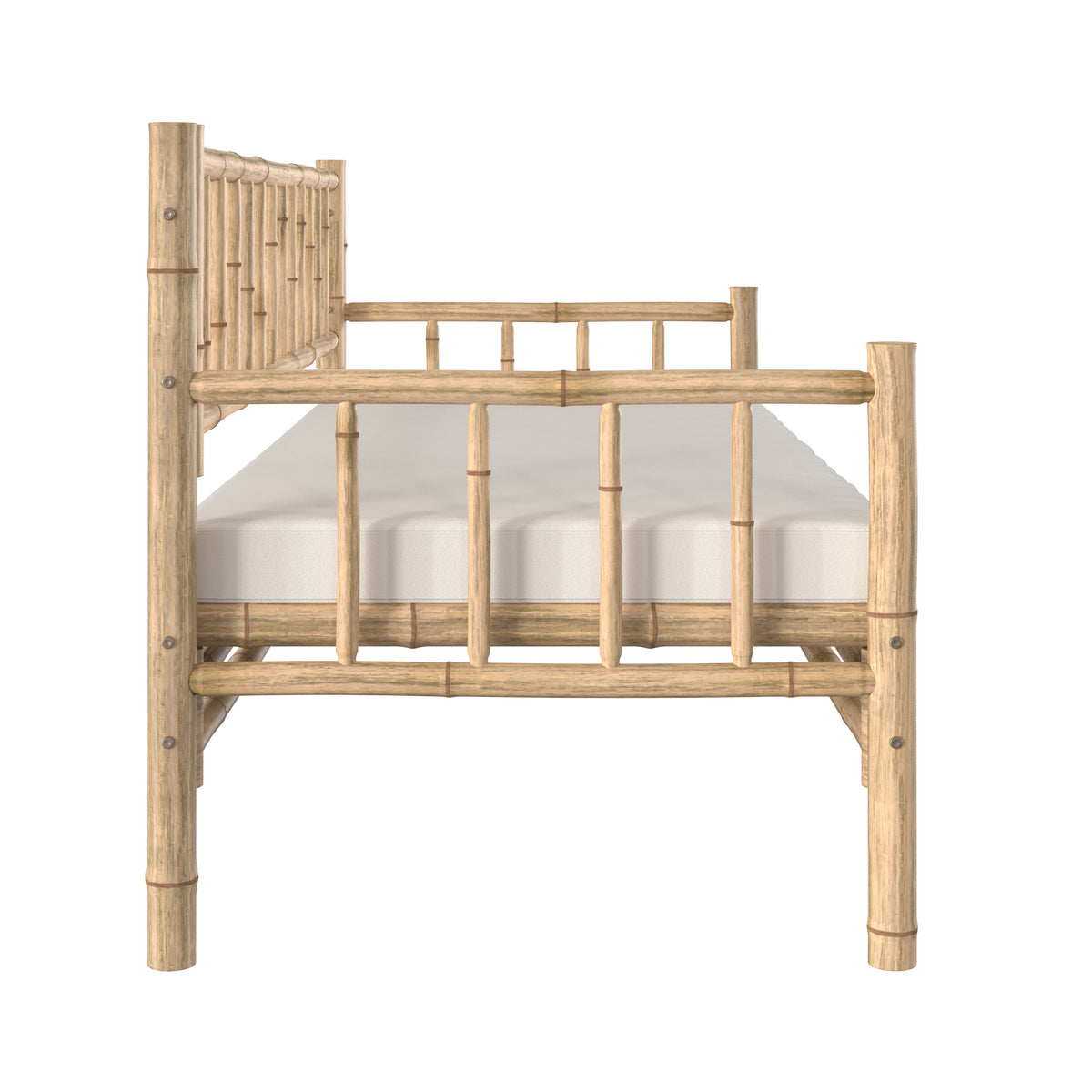 canape de jardin vadella en bambou naturel