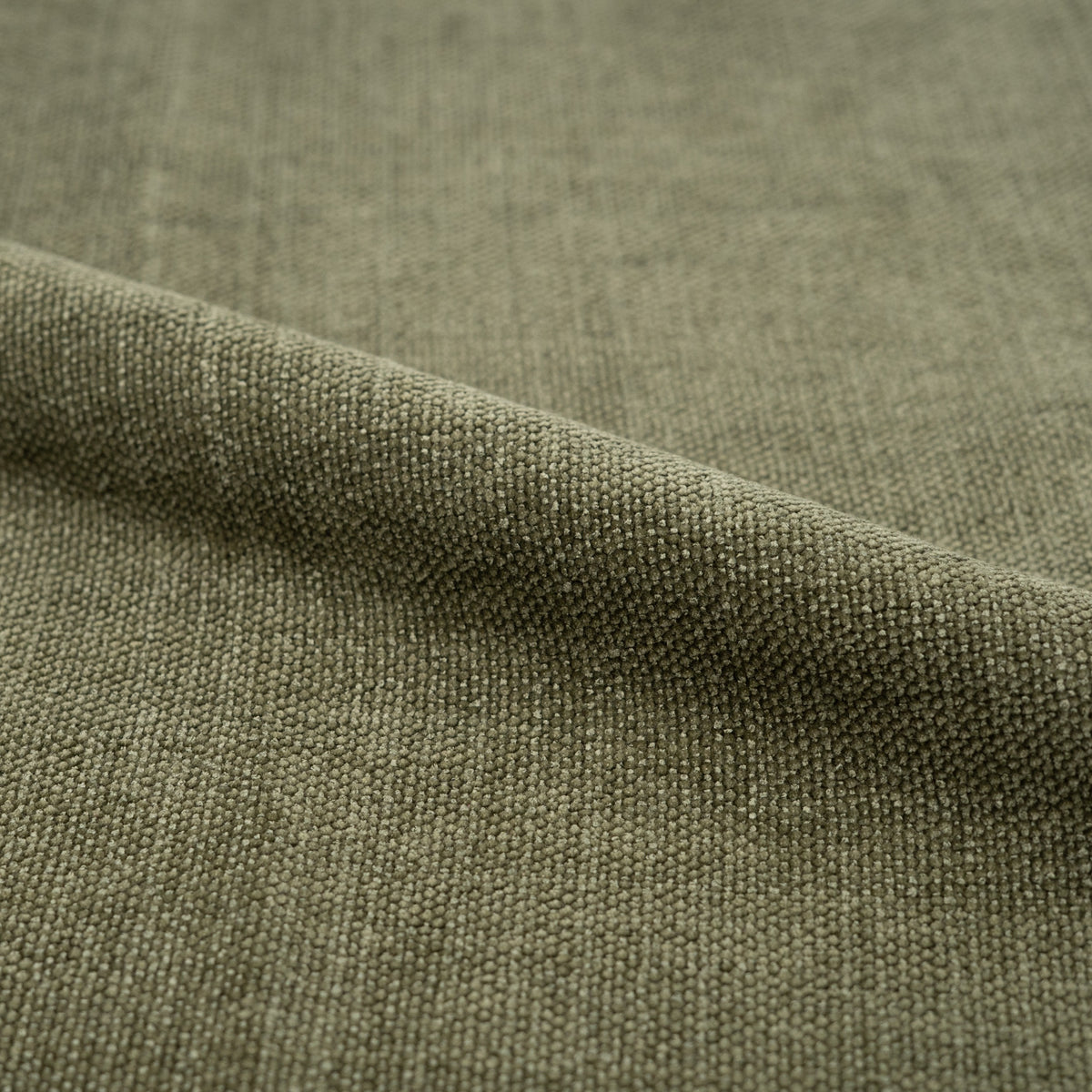 canape lit 2 personnes en tissu texture vert kaki olympe