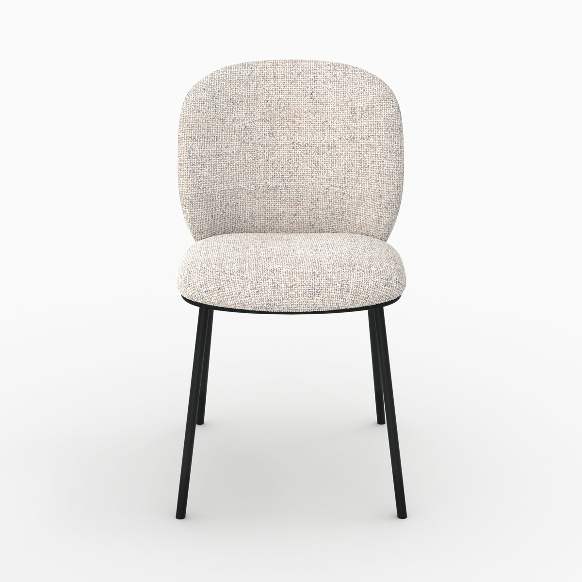 chaise adele en tissu beige chine lot de 2_1