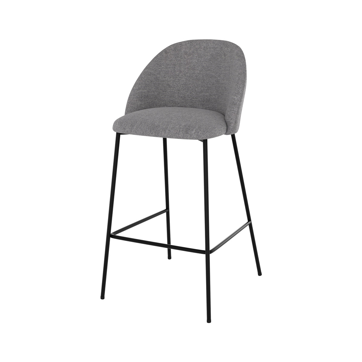 chaise de bar 66 cm assise ilot karl