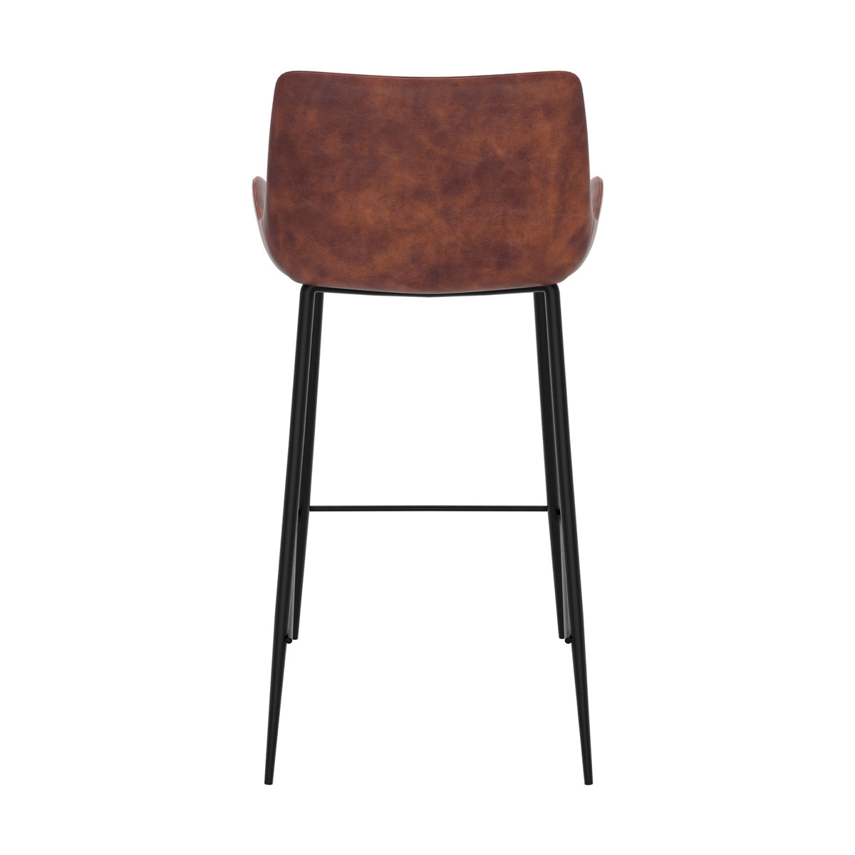 chaise de bar en cuir en lot de 2 pirata