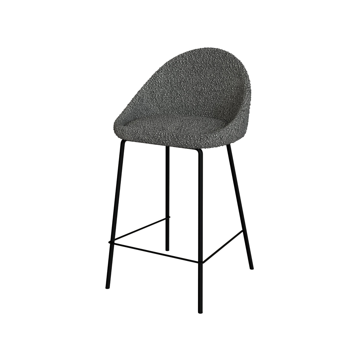 chaise de bar grise 65cm misty
                            