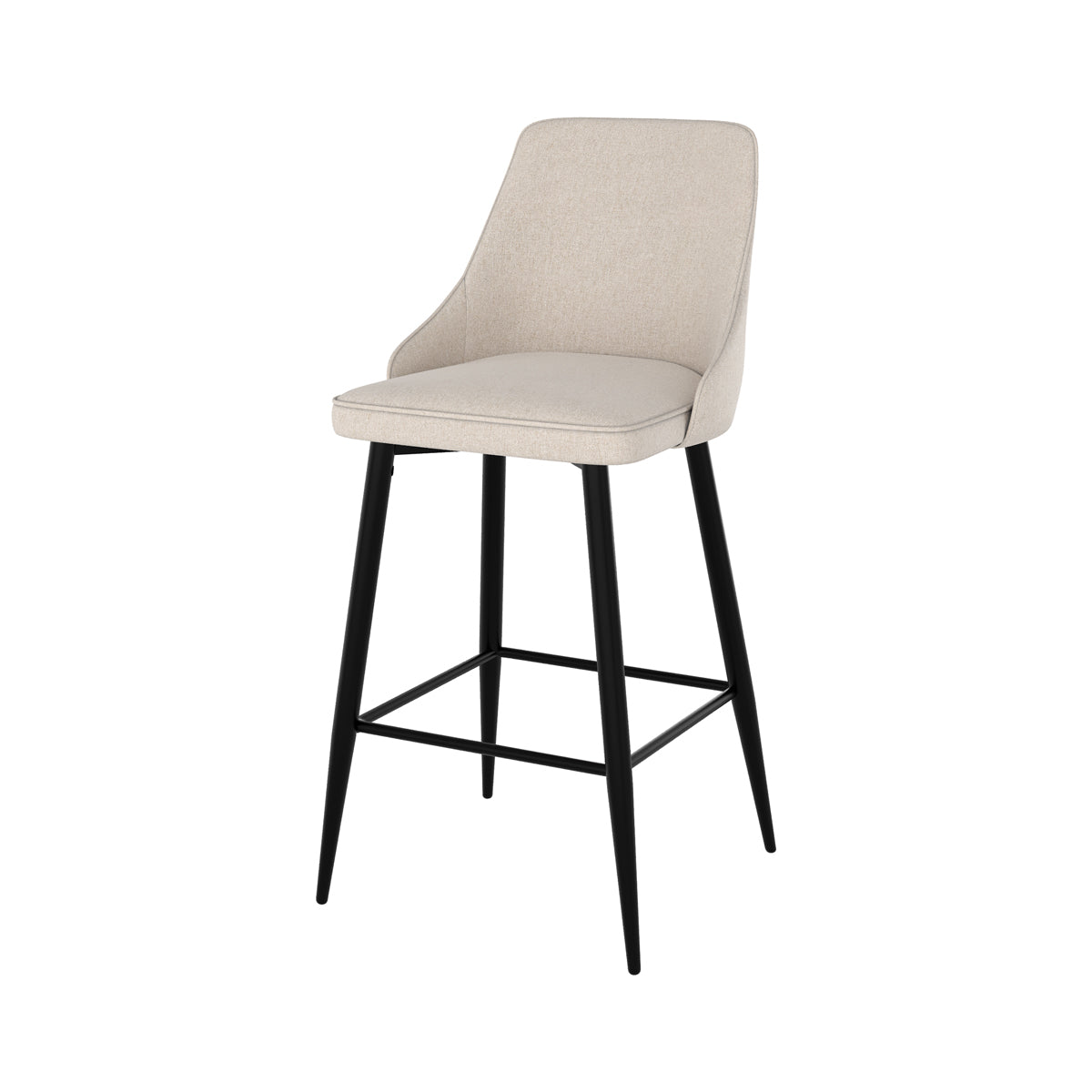chaise de bar pipo confortable beige