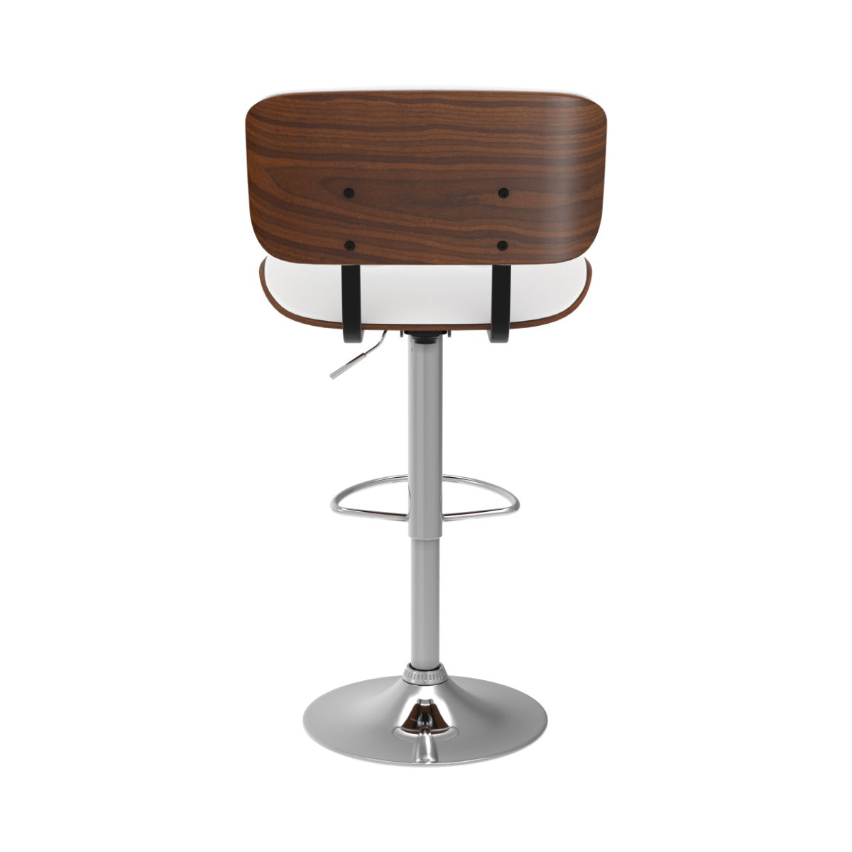 sedia da bar girevole melchior bianca 69 91 cm