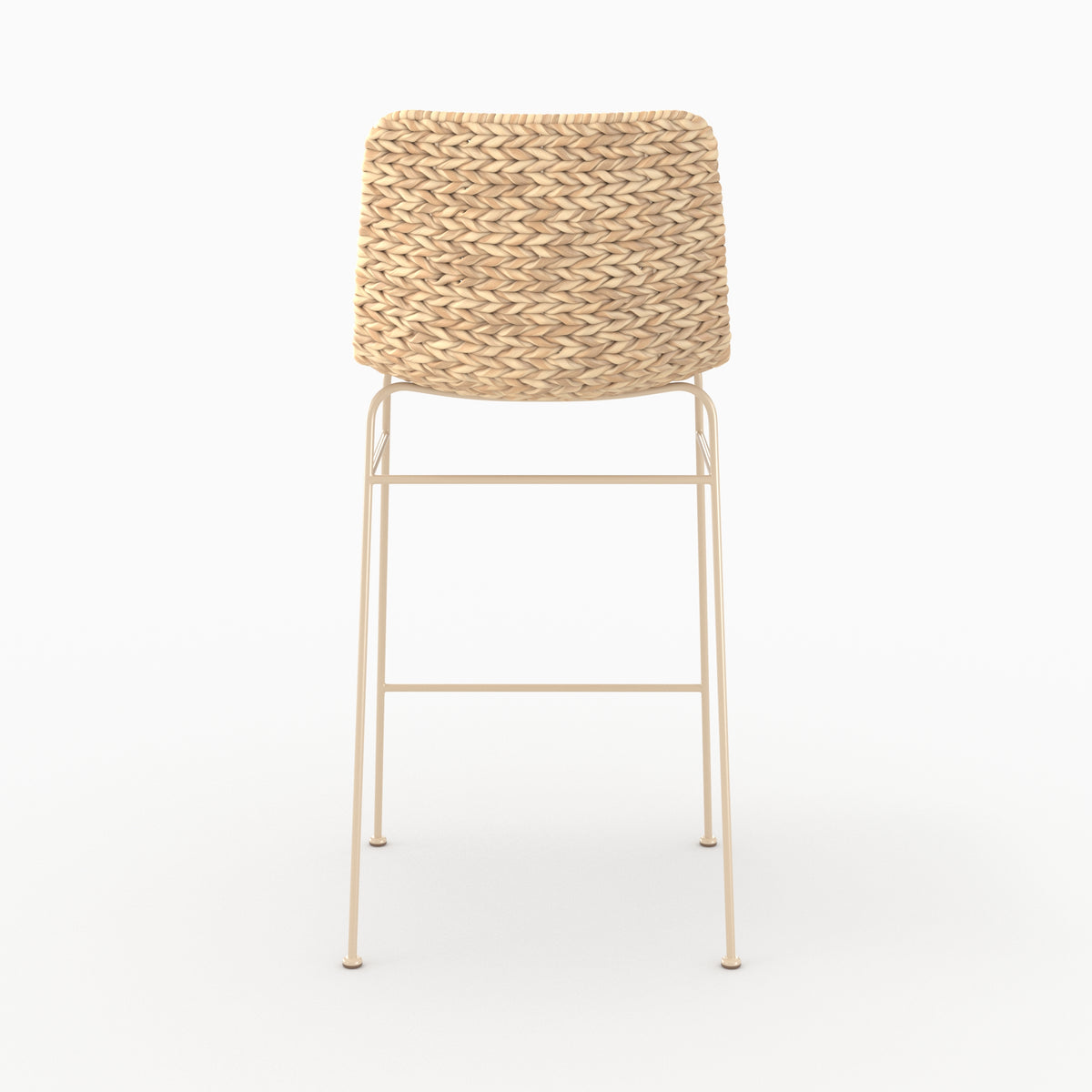 chaise de bar pour ilot hauteur assise 66 cm faro naturelle