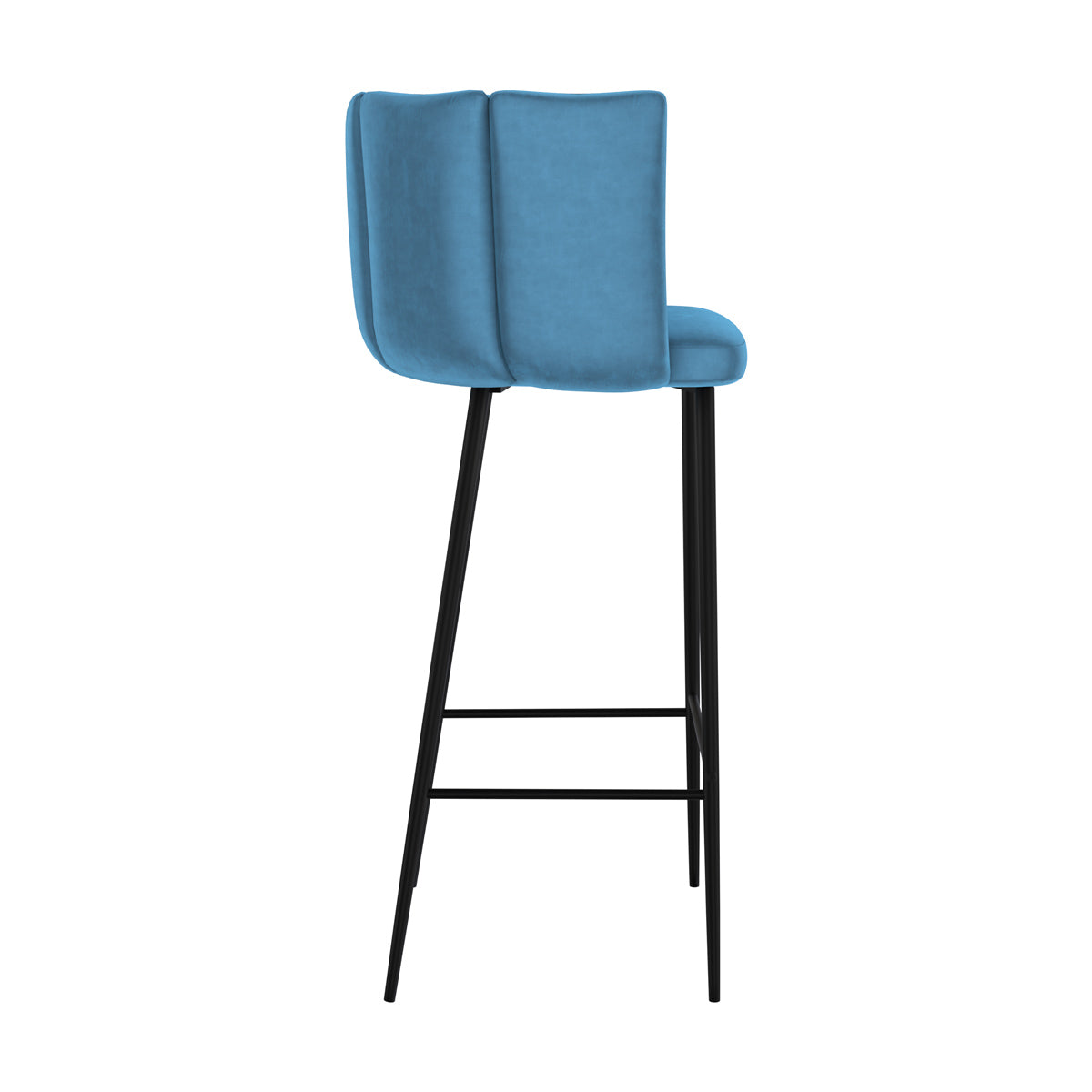 chaise de bar rosy 75 cm lot de 2