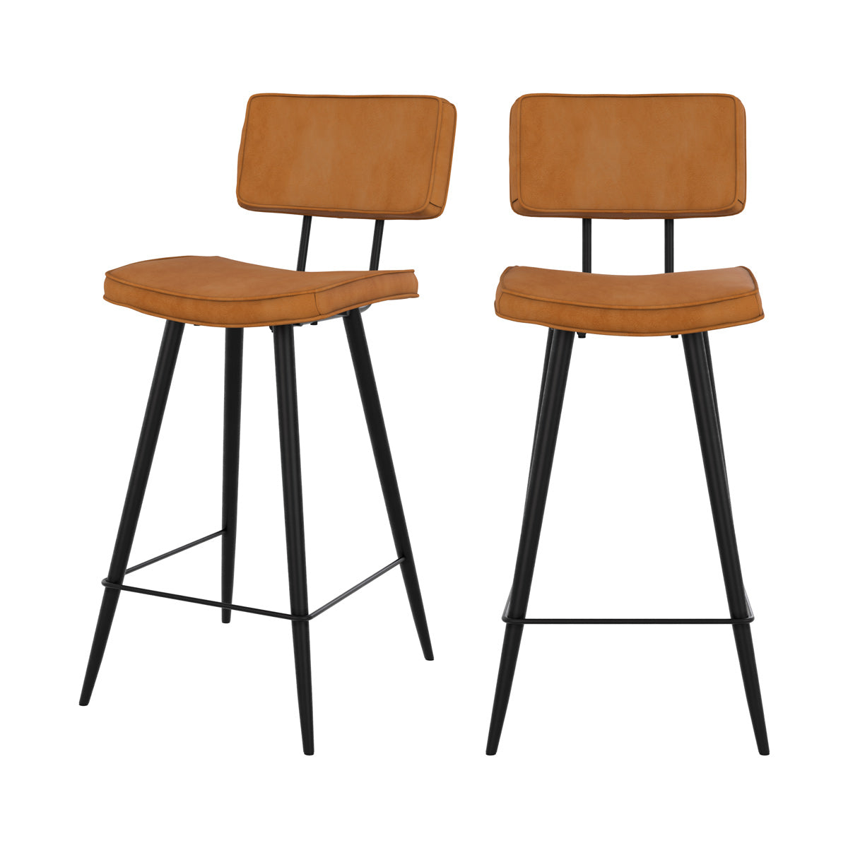 chaise de bar texas camel