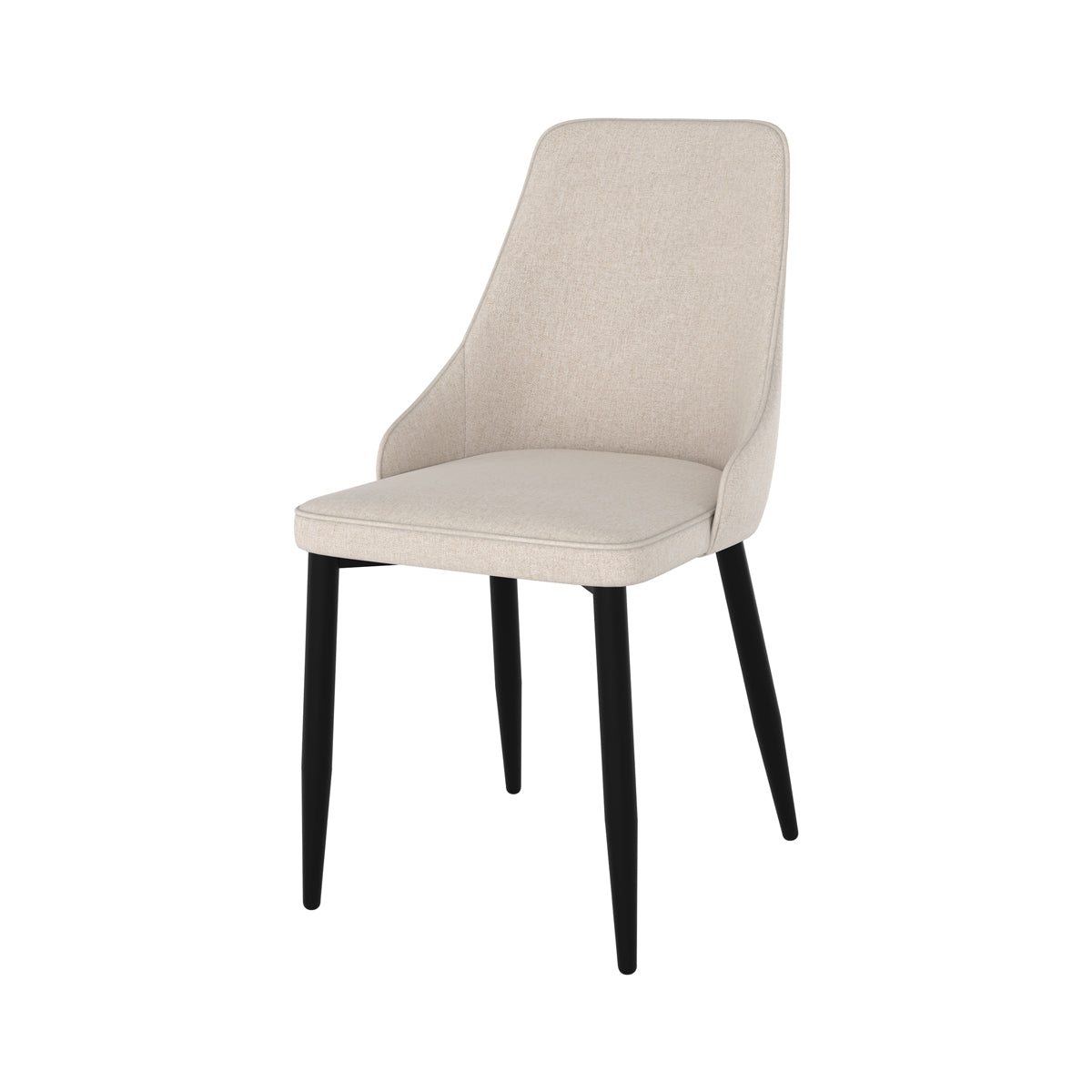 chaise de salle a manger beige pipo