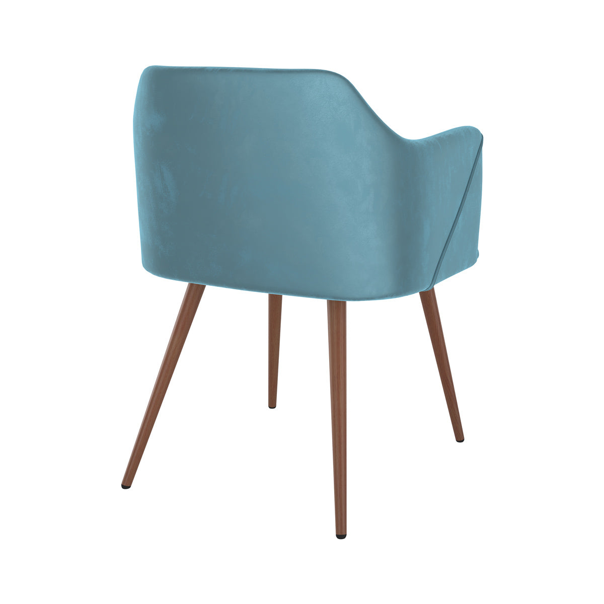chaise en lot de 2 avec accoudoirs daisy