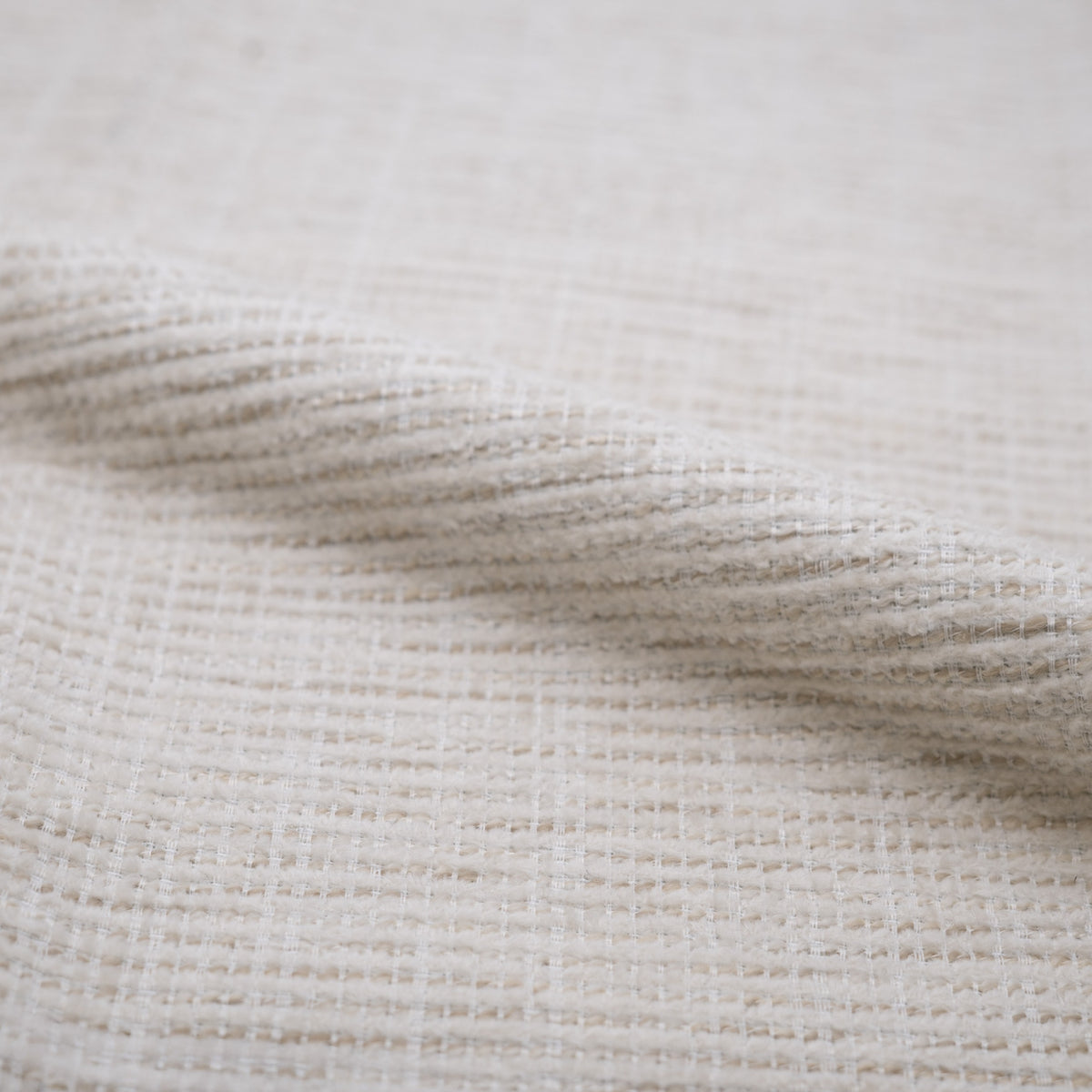 chaise en tissu blanc chine andy pieds noirs
