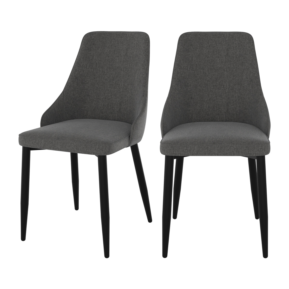 chaise gris fonce pipo