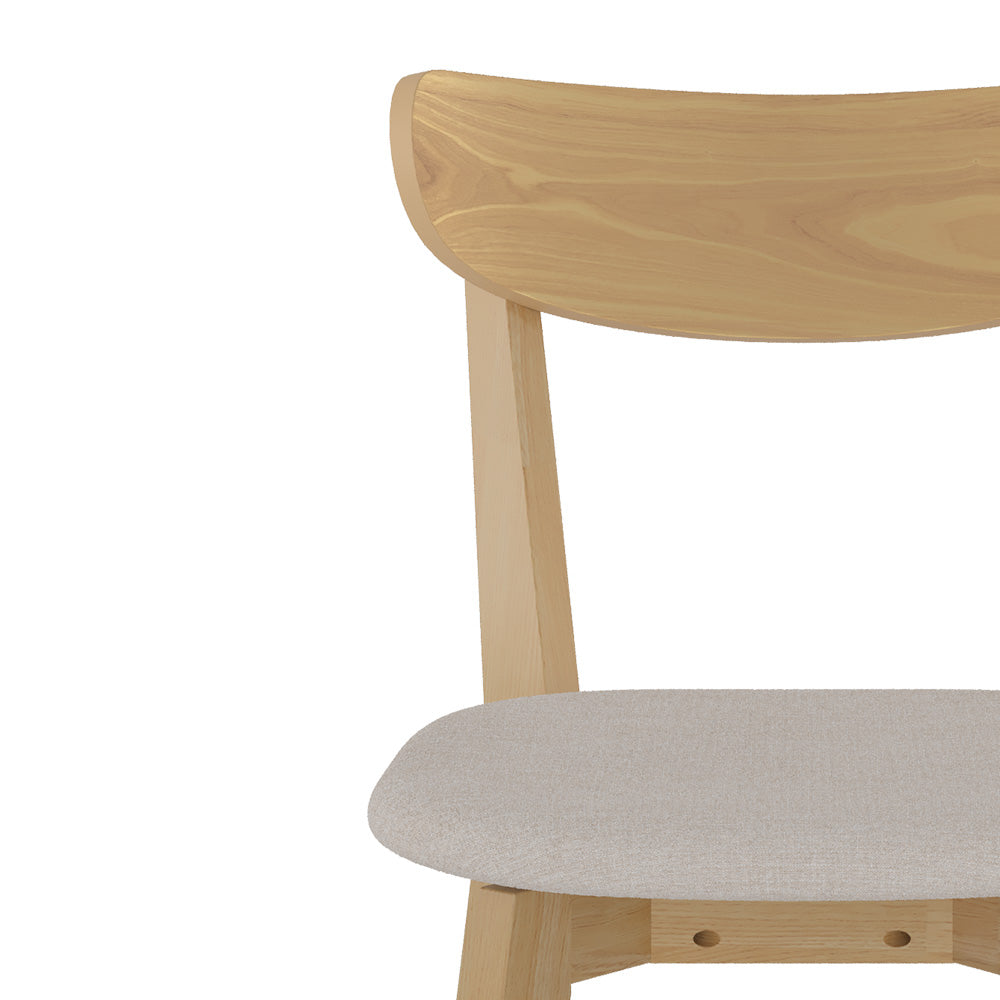 chaise plaque bois de frene tissu beige tabata_1