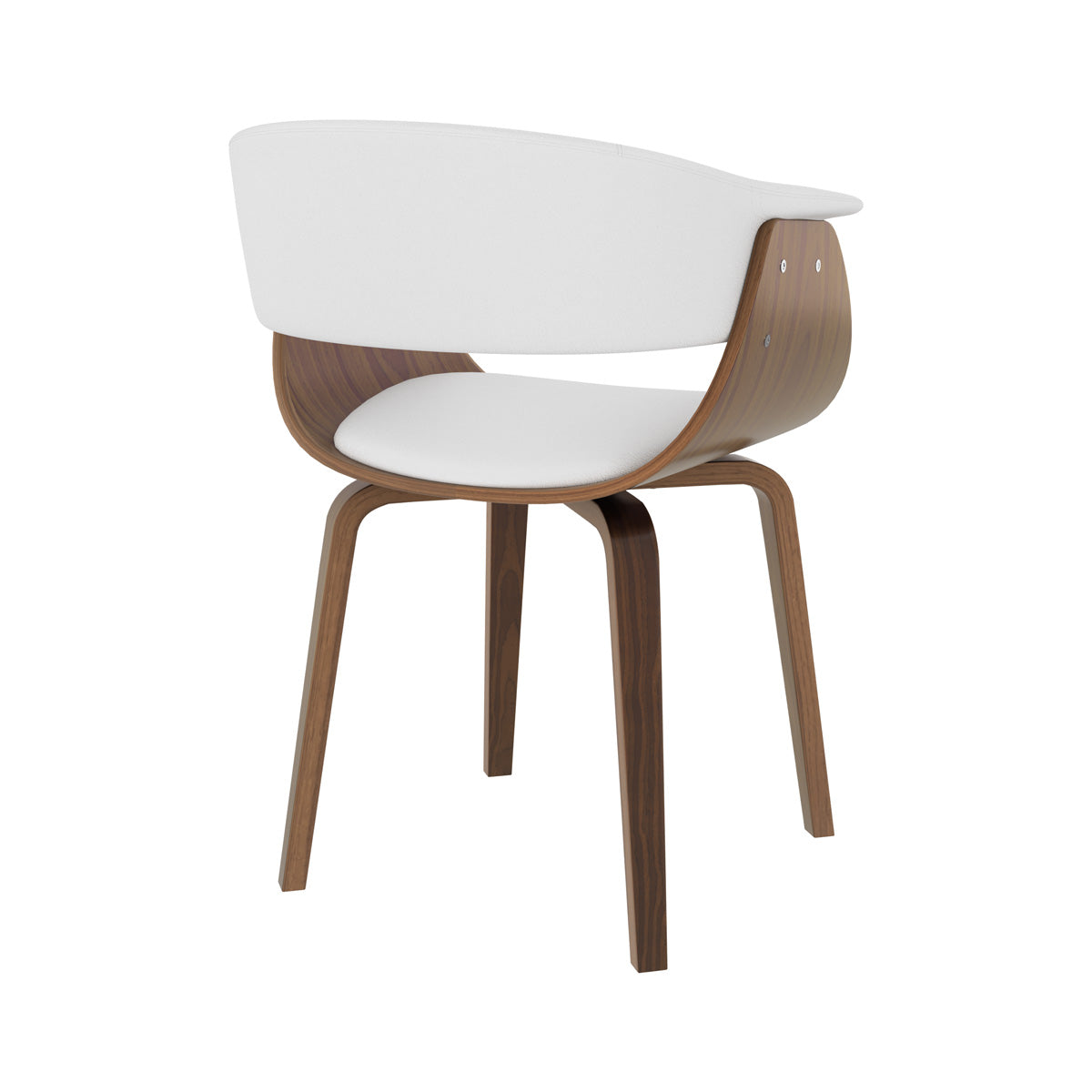 sedia vintage Basile bianca design