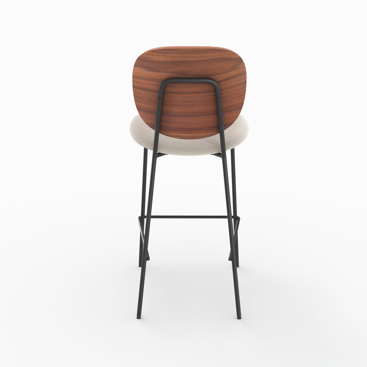 chaises ilot simone tissu beige 65 5cm lot 2