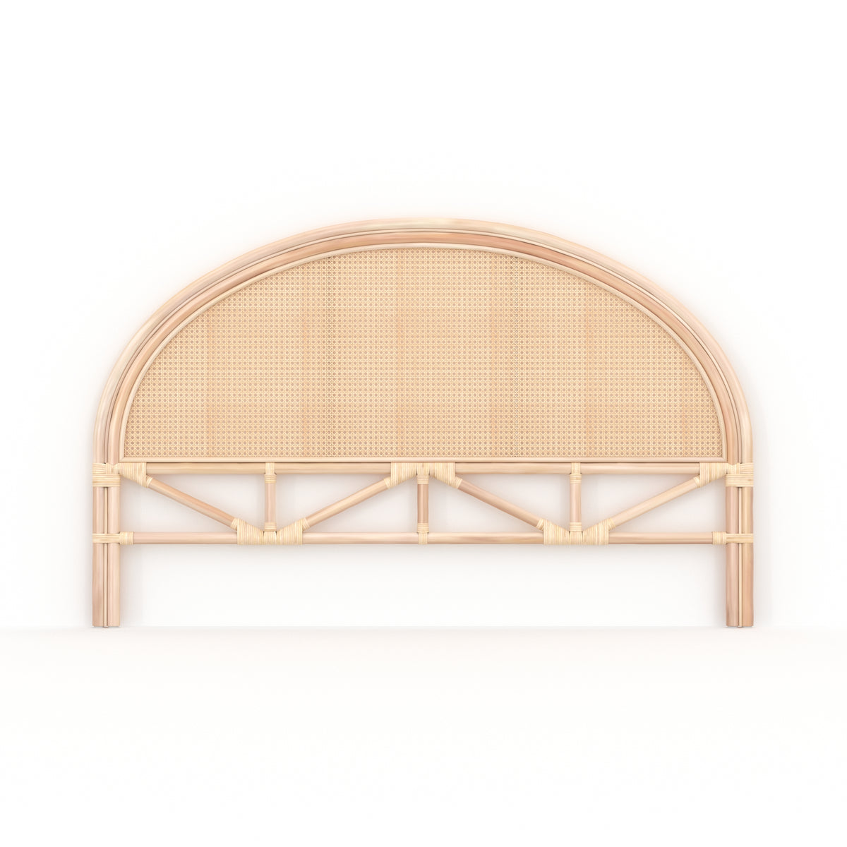 chambre boheme tete lit 160cm madya rotin cannage