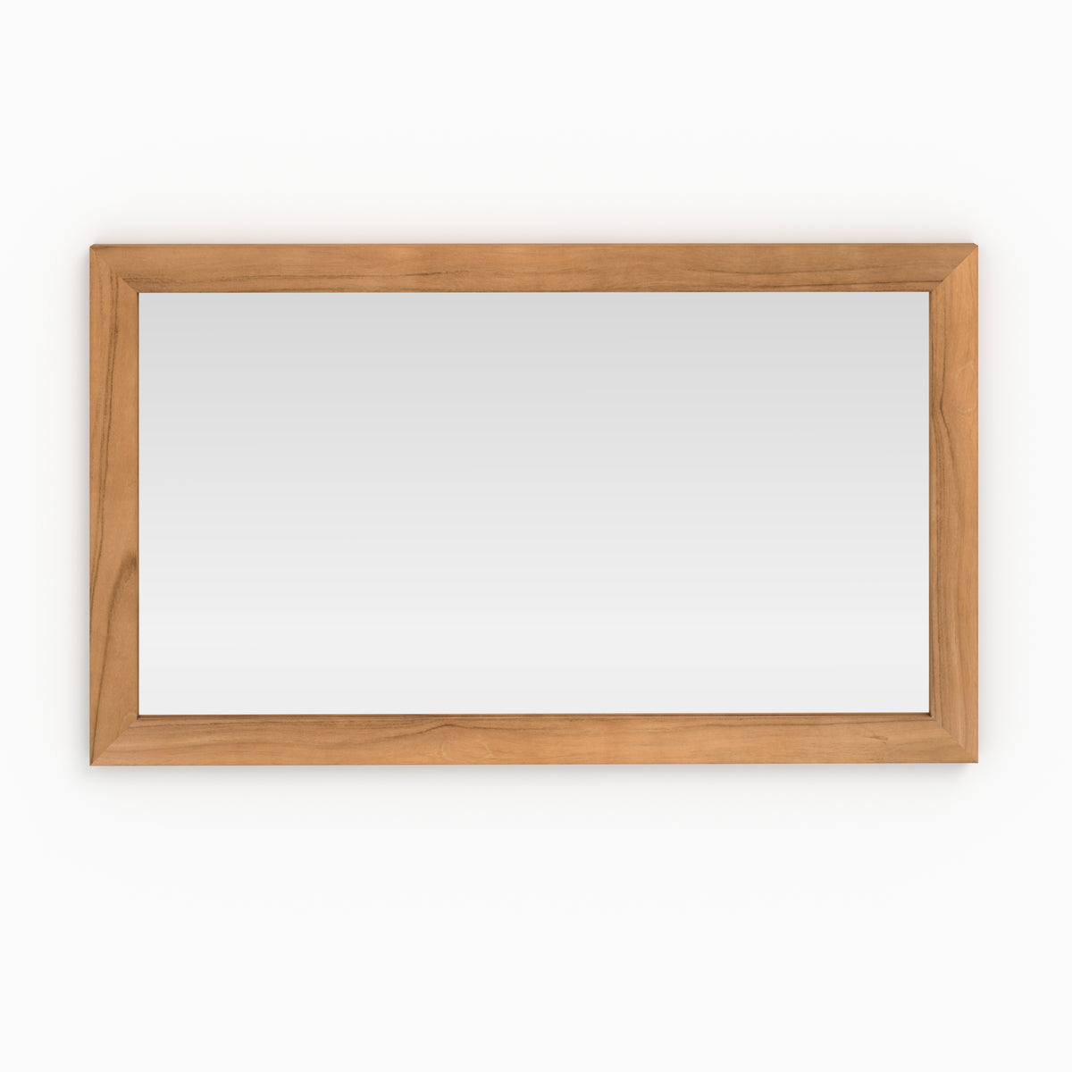 clea miroir mural de salle de bain rectangulaire en bois