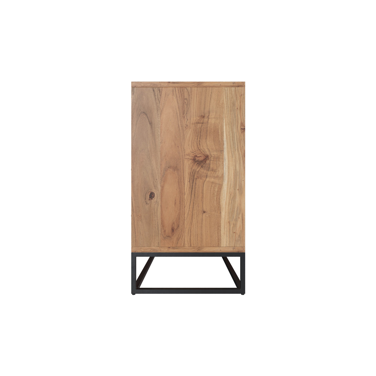 commode 3 tiroirs alabama en bois clair d acacia