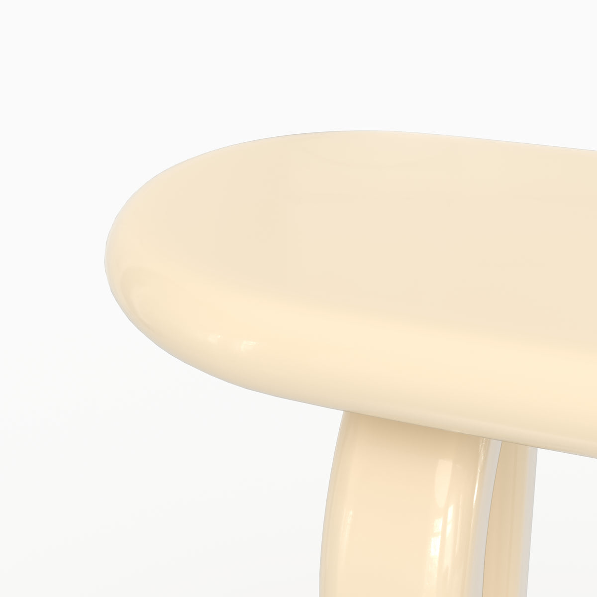 Console Opale laccata bianca in MDF, 120 cm
