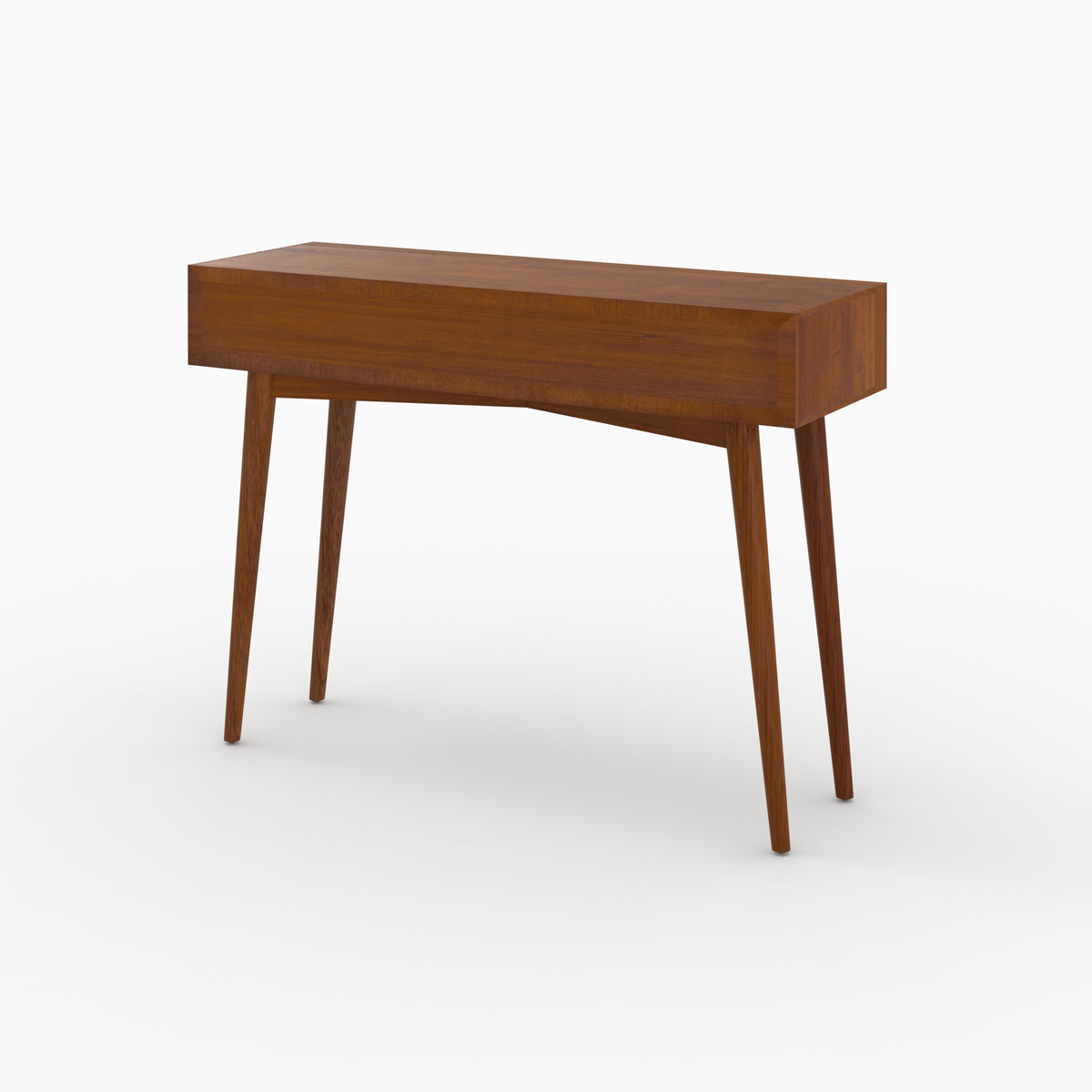 console in teak massiccio waya 2 cassetti rdv deco