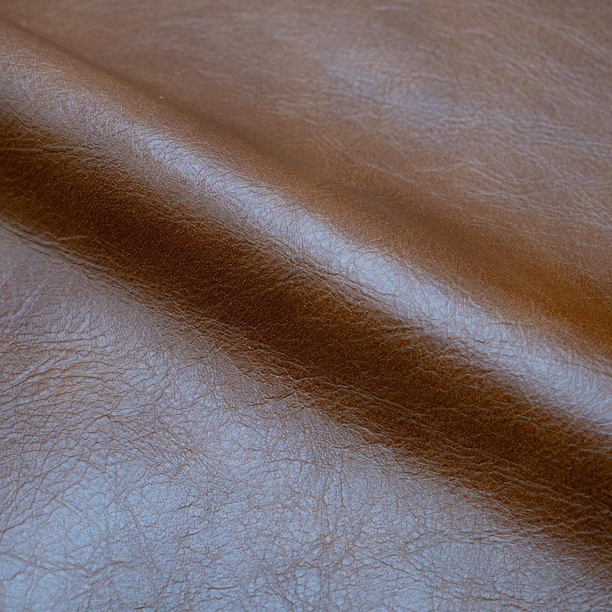 Cuir marron 2 chaises Arsène